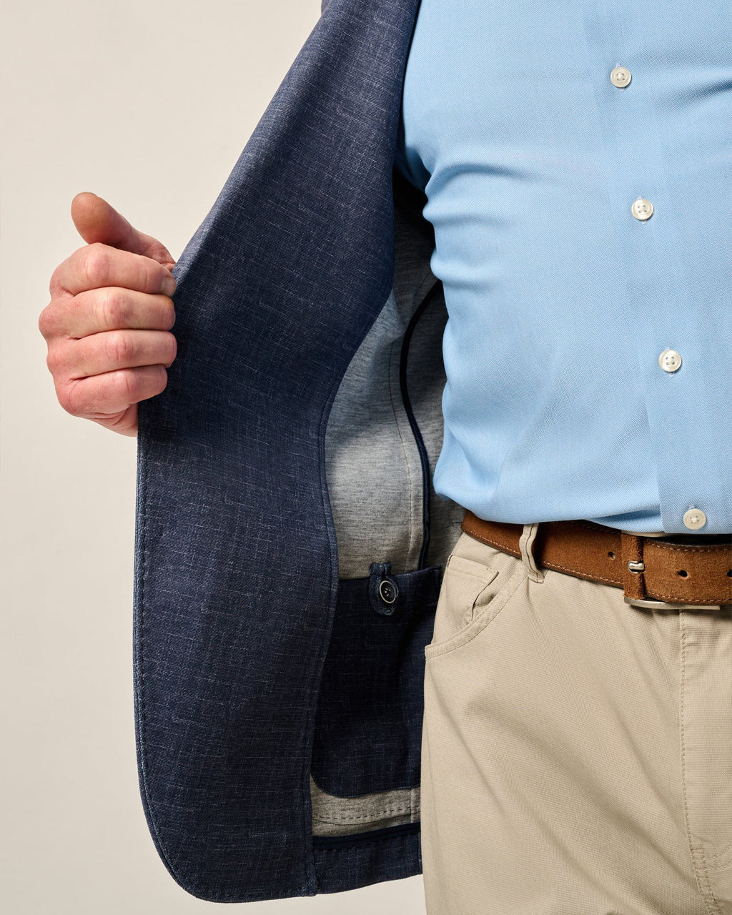 Johnnie-O Stephens Top Shelf Stretch Knit Sport Coat, Navy