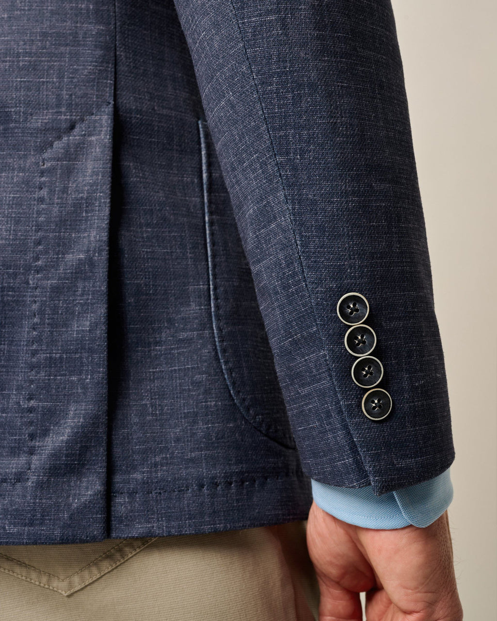 Johnnie-O Stephens Top Shelf Stretch Knit Sport Coat, Navy