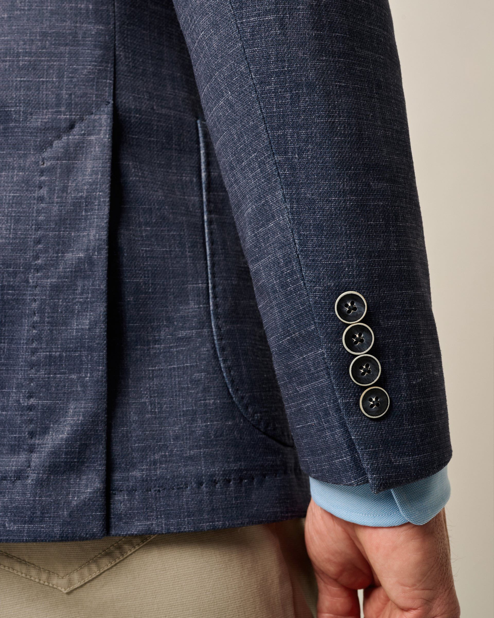 Johnnie-O Stephens Top Shelf Stretch Knit Sport Coat, Navy