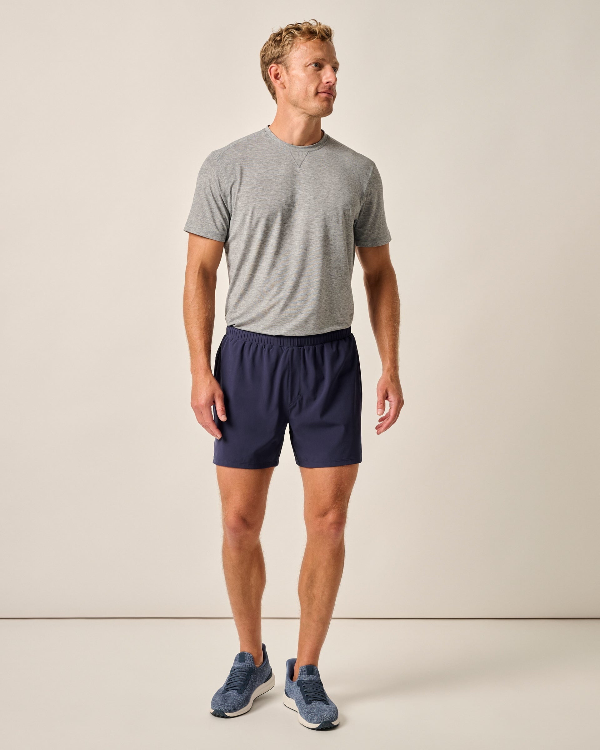 Johnnie-O Strides Lightweight Workout Shorts