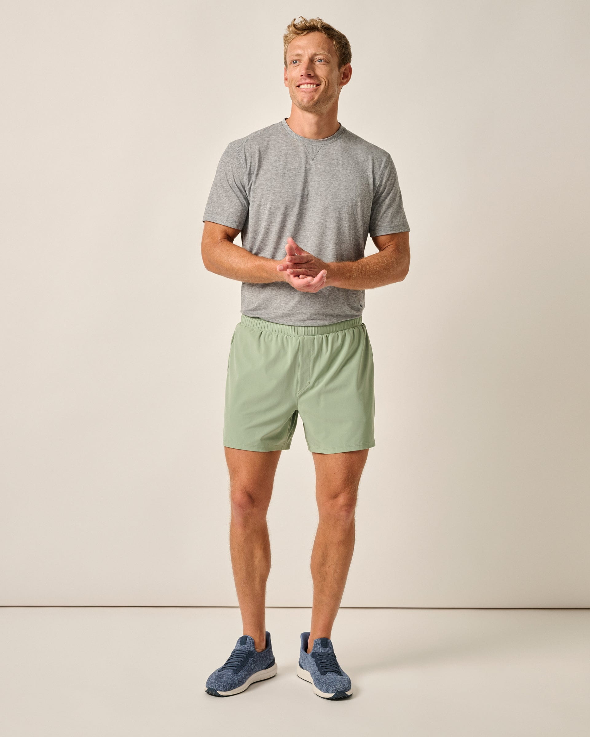 Johnnie-O Strides Lightweight Workout Shorts