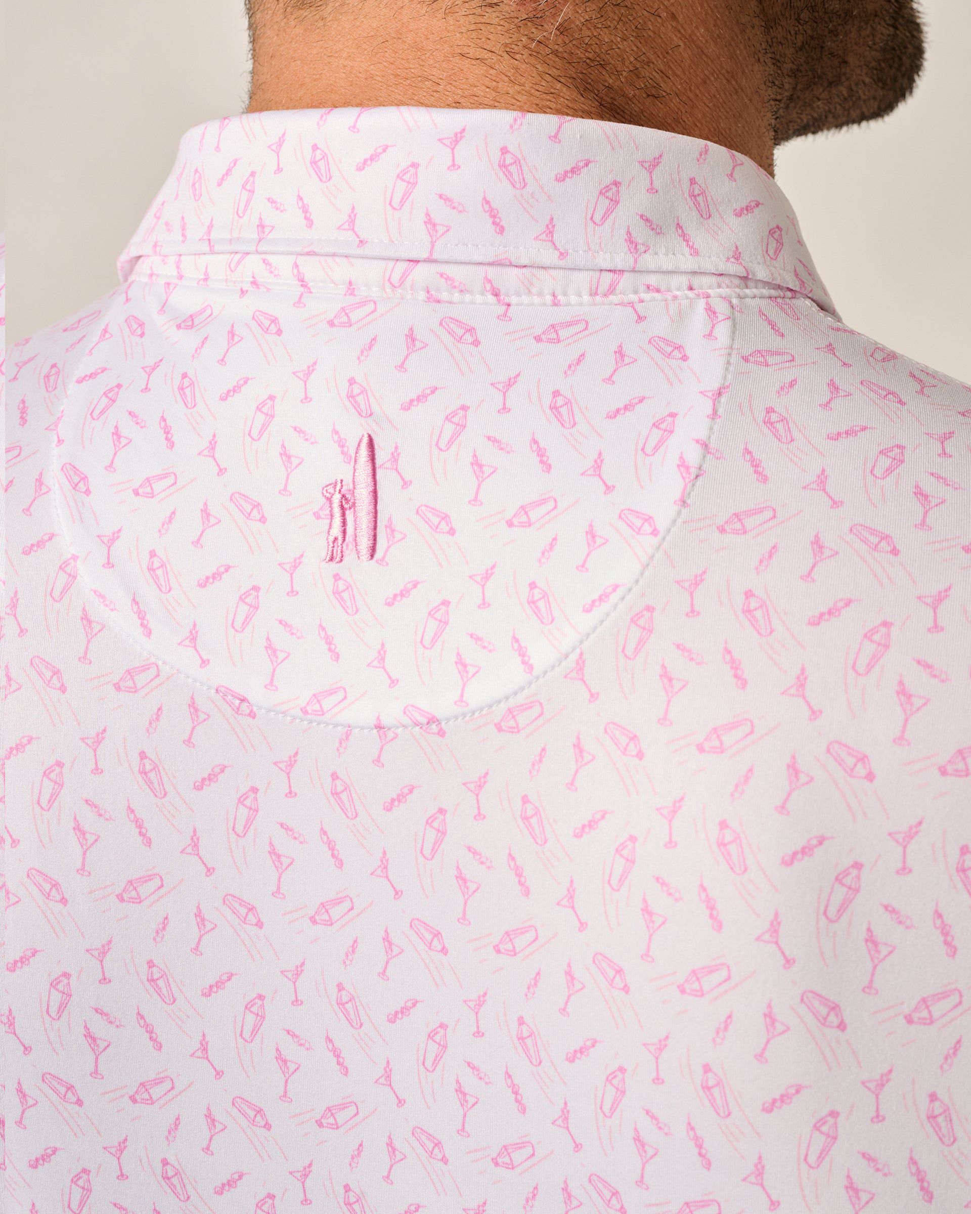 Johnnie-O Featherweight Performance Polo - Tini Print