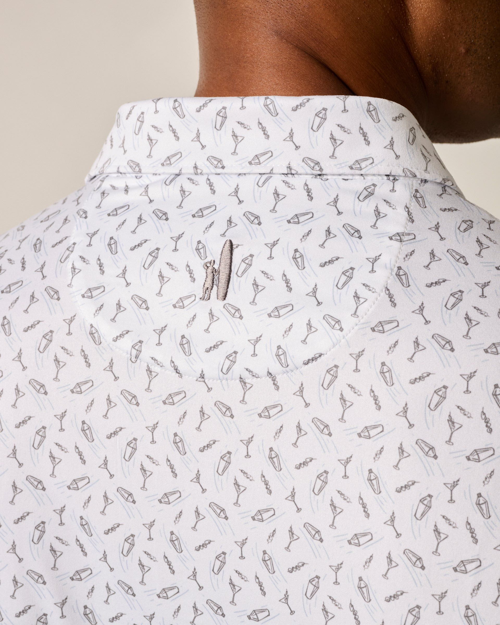 Johnnie-O Featherweight Performance Polo - Tini Print