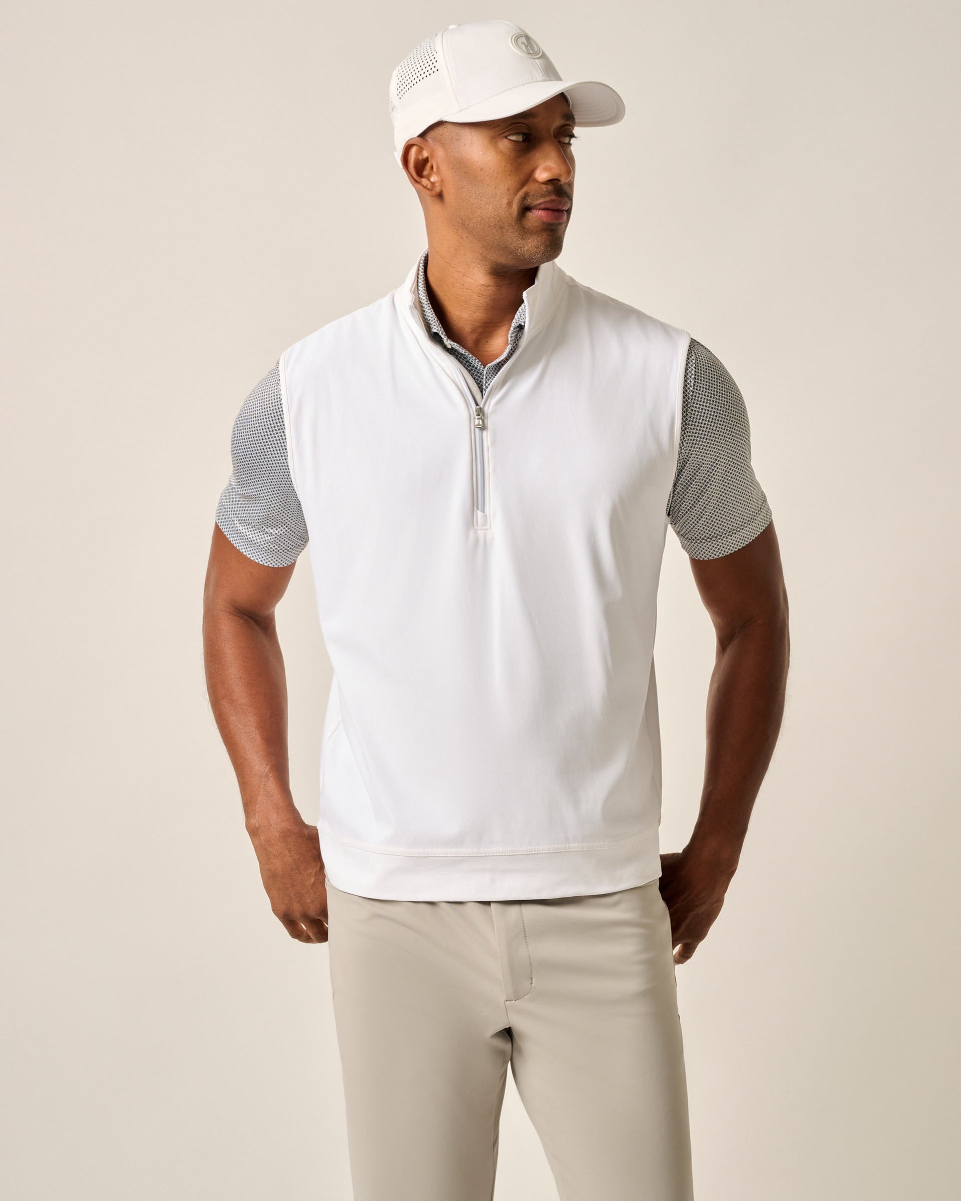 Johnnie-O Torque 1/4 Zip Performance Vest