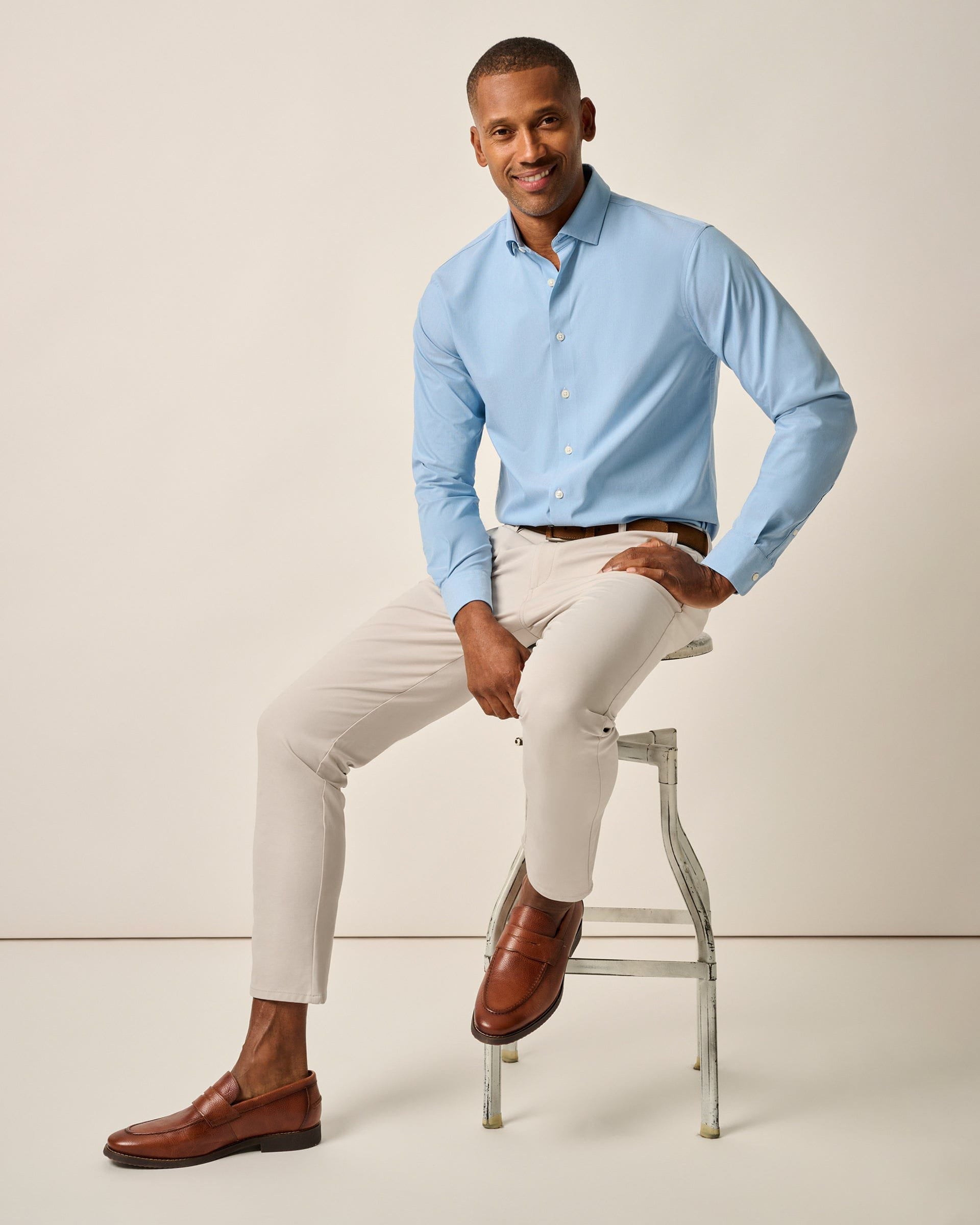 Johnnie-O Everyday Performance Button Down Shirt - Travis