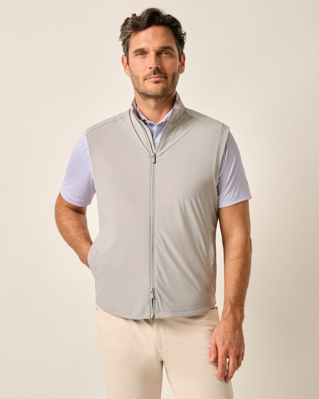 Johnnie-O Zimmer Featherweight Performance Vest, Seal