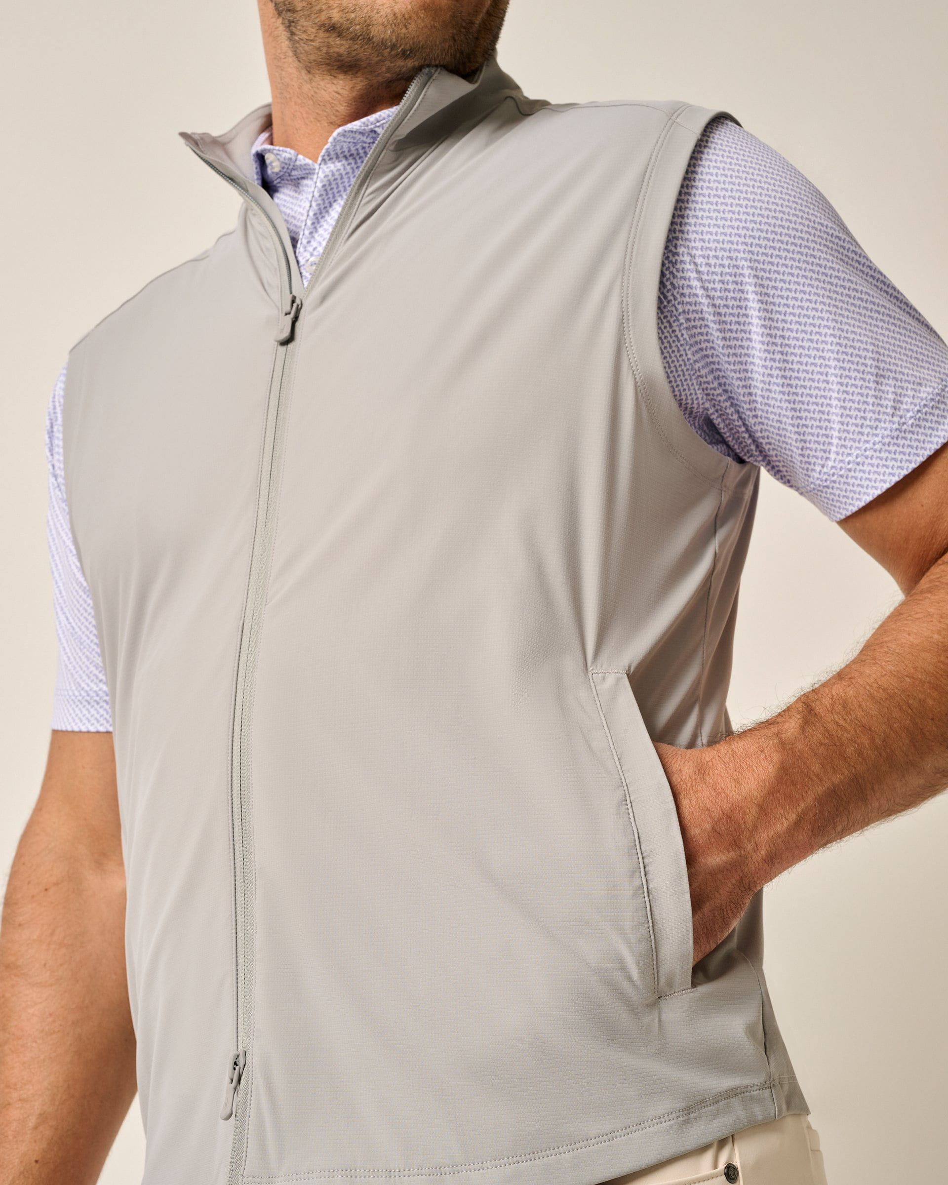 Johnnie-O Zimmer Featherweight Performance Vest, Seal