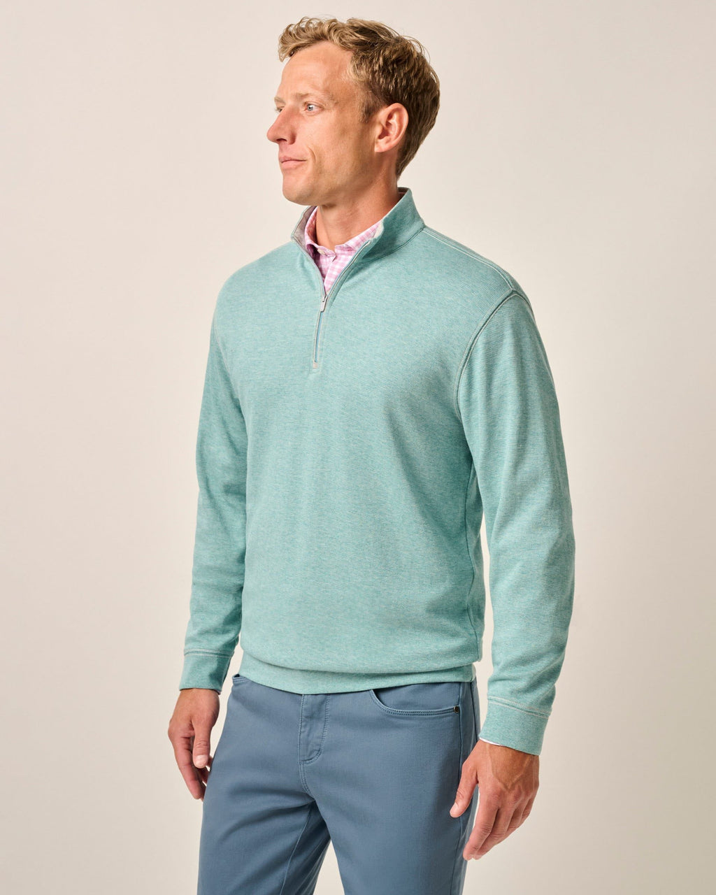 Johnnie-O Hanks "Lightweight Sully" 1/4 Zip Pullover