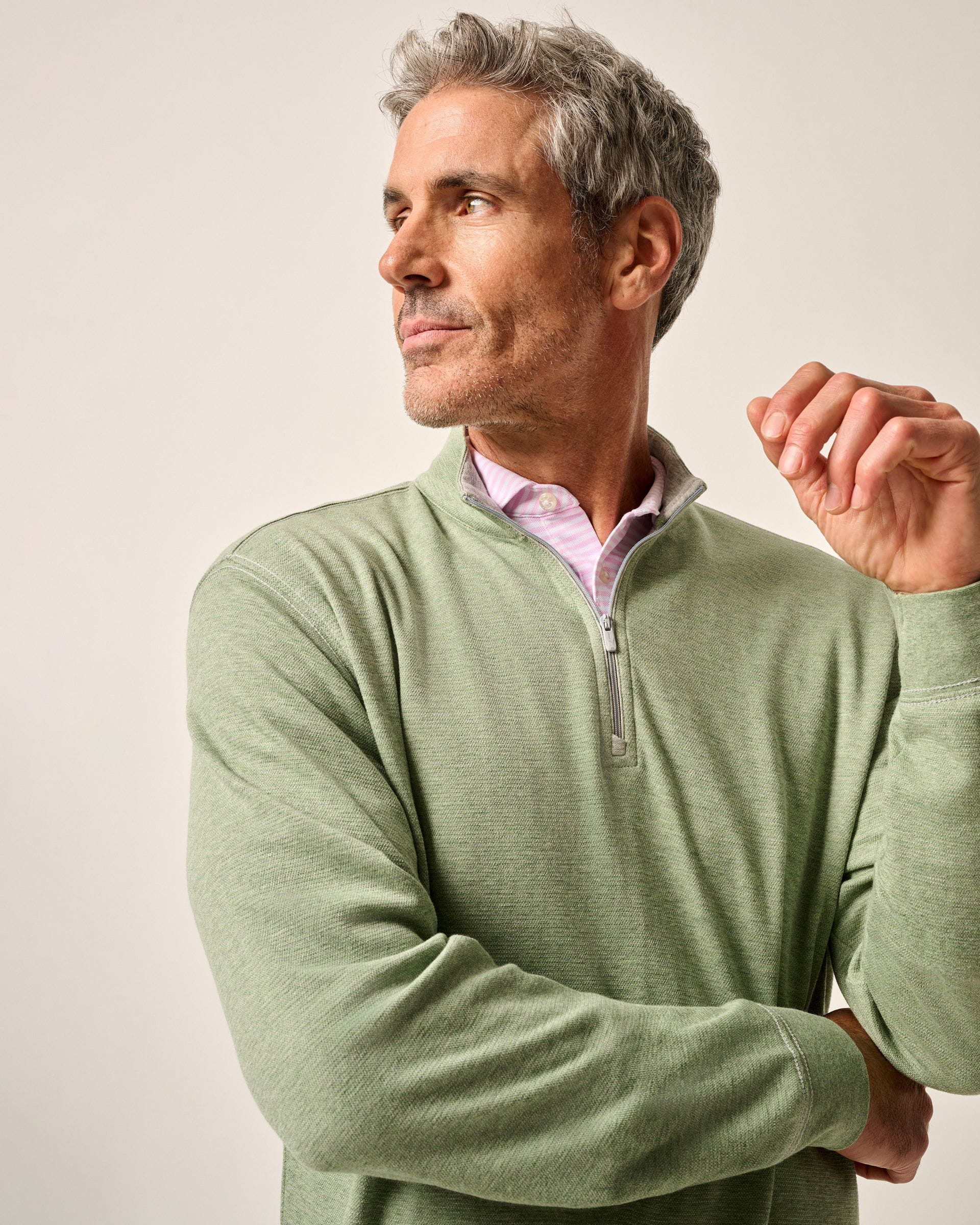 Johnnie-O Hanks "Lightweight Sully" 1/4 Zip Pullover