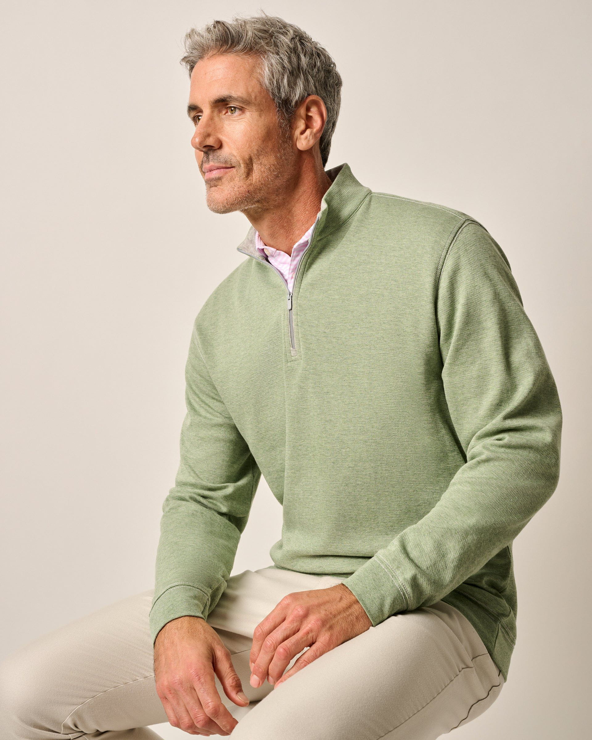 Johnnie-O Hanks "Lightweight Sully" 1/4 Zip Pullover