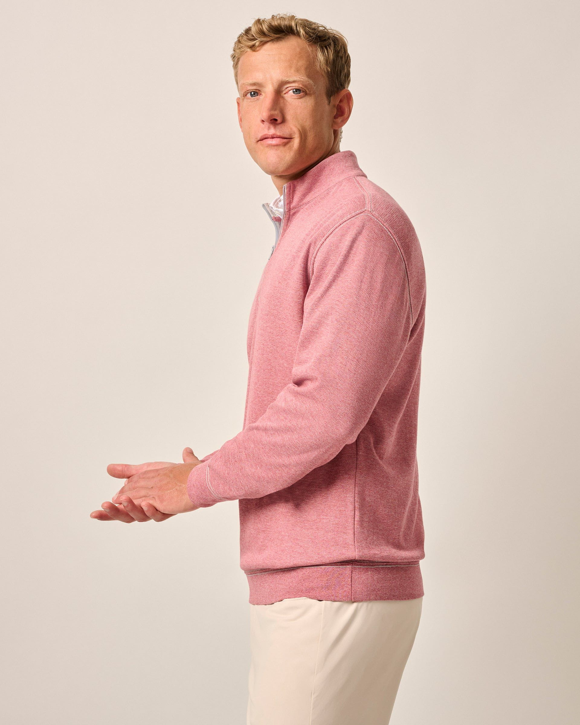 Johnnie-O Hanks "Lightweight Sully" 1/4 Zip Pullover