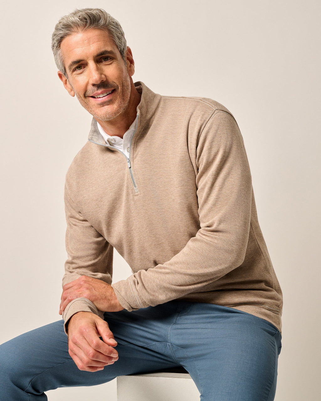 Johnnie-O Hanks "Lightweight Sully" 1/4 Zip Pullover