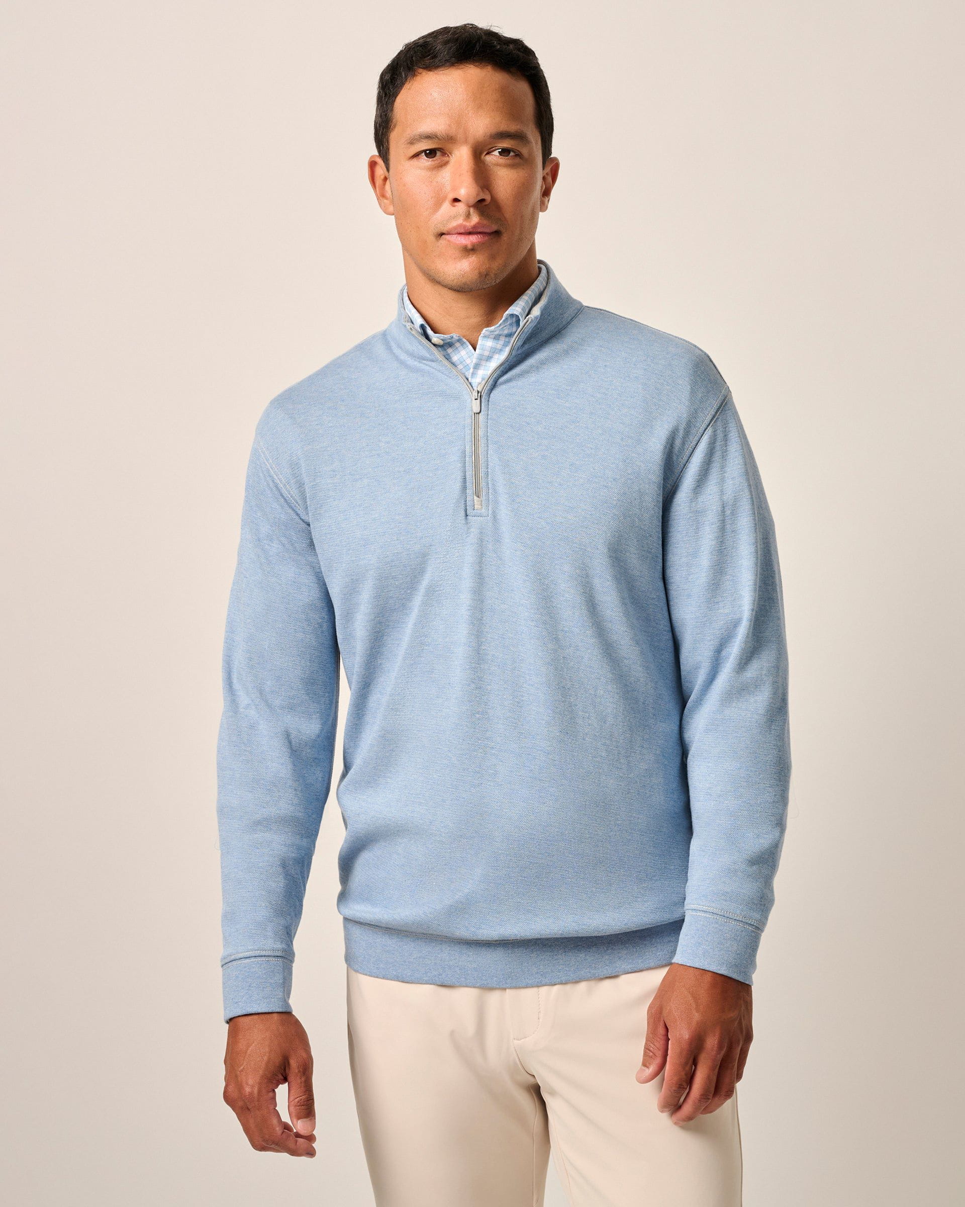 Johnnie-O Hanks "Lightweight Sully" 1/4 Zip Pullover