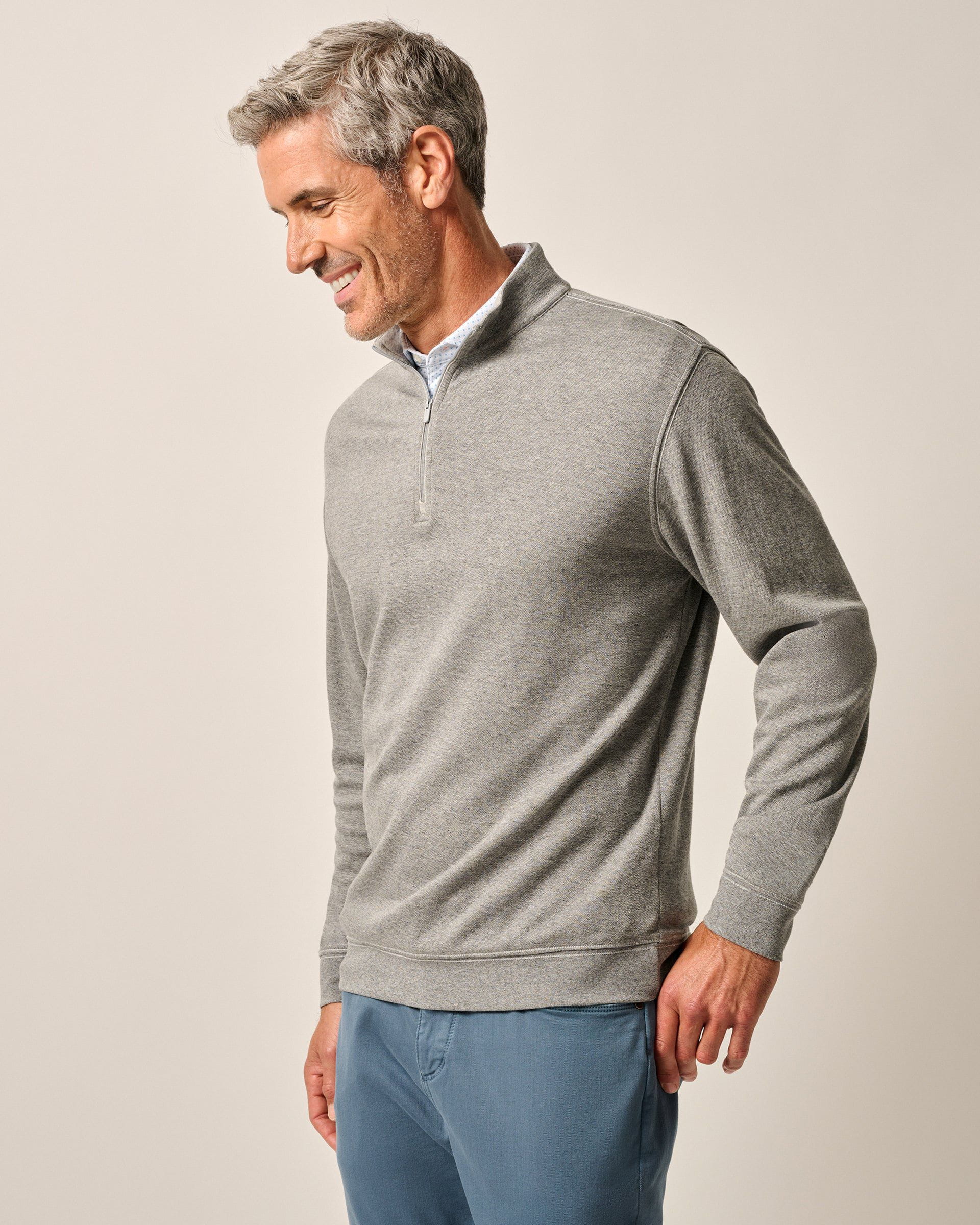 Johnnie-O Hanks "Lightweight Sully" 1/4 Zip Pullover