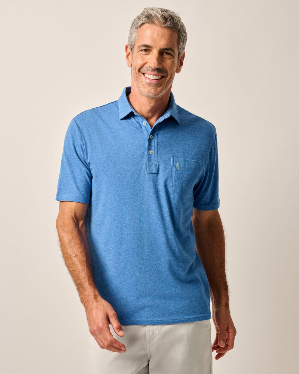 Johnnie-O Original 4-Button Polo - Heathered 2.0