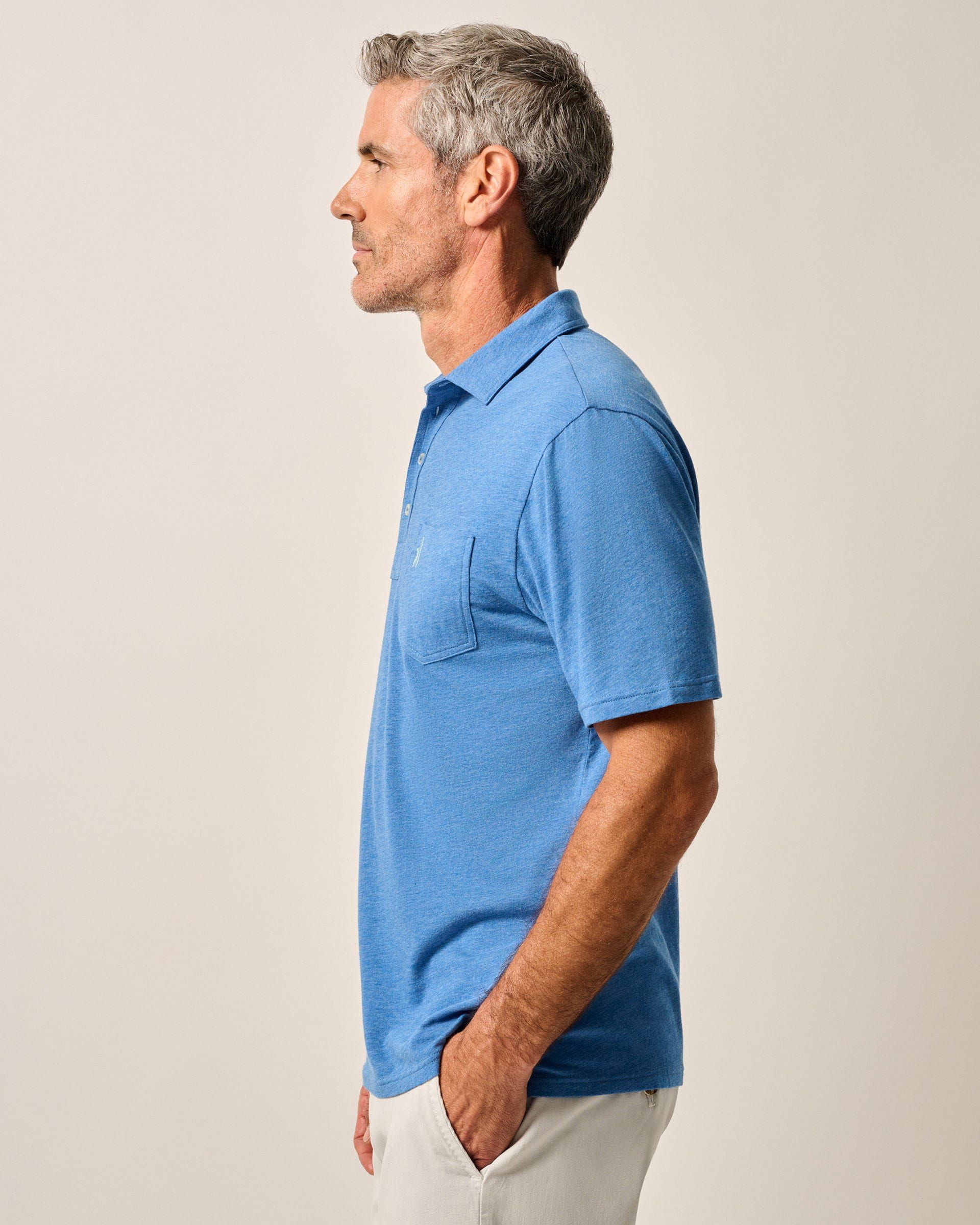 Johnnie-O Original 4-Button Polo - Heathered 2.0