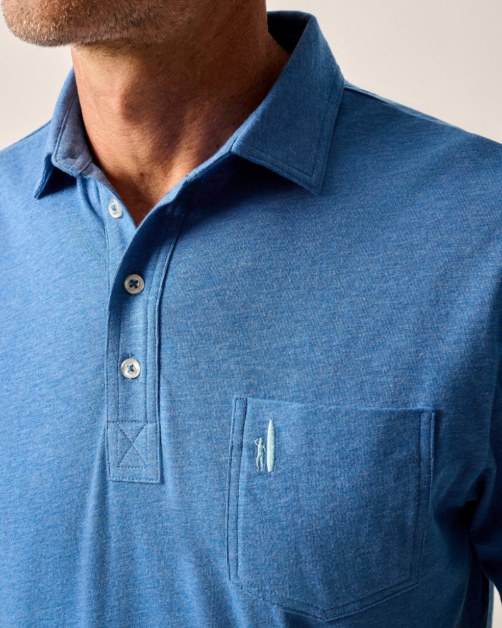 Johnnie-O Original 4-Button Polo - Heathered 2.0