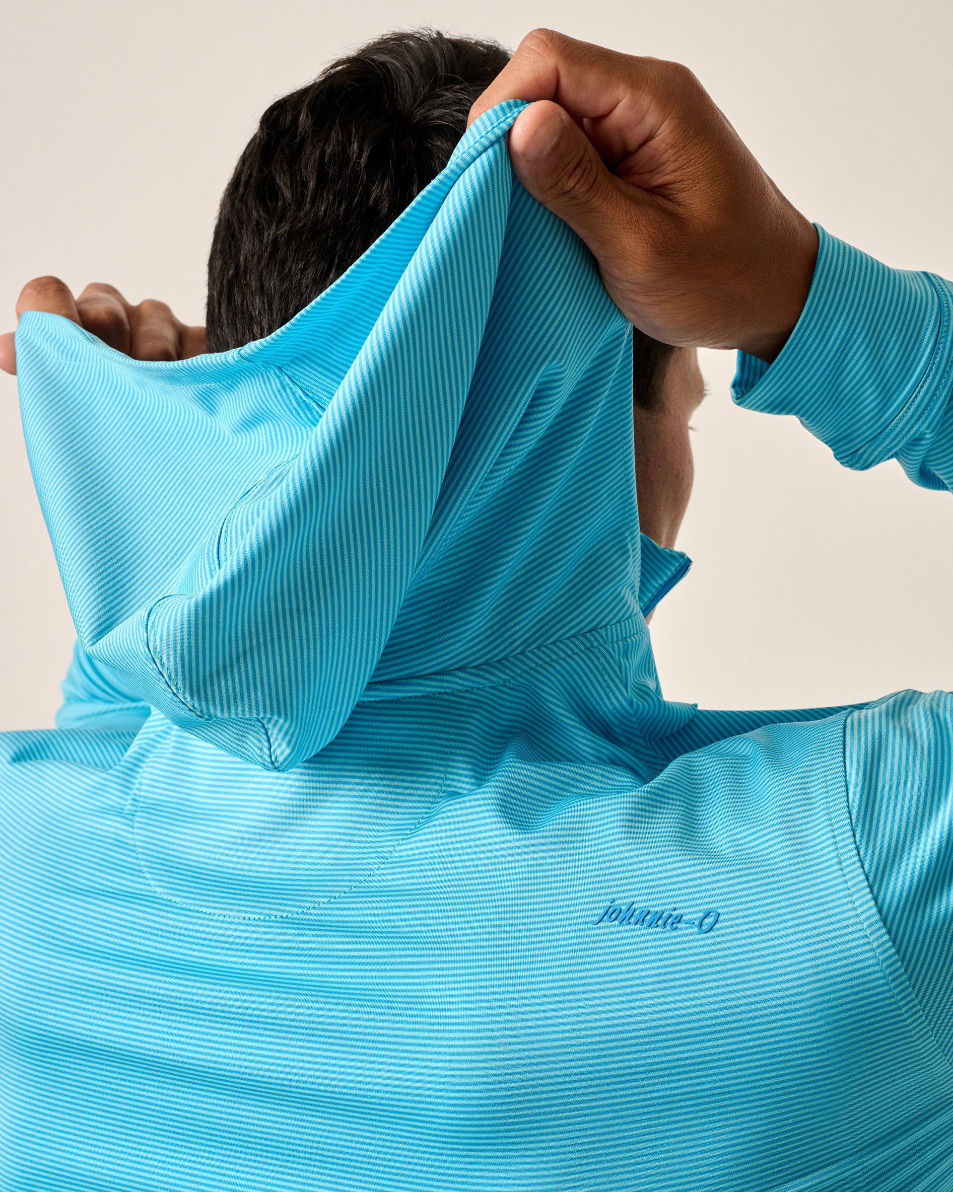 Johnnie-O Hybrid Performance 1/4 Zip Hoodie