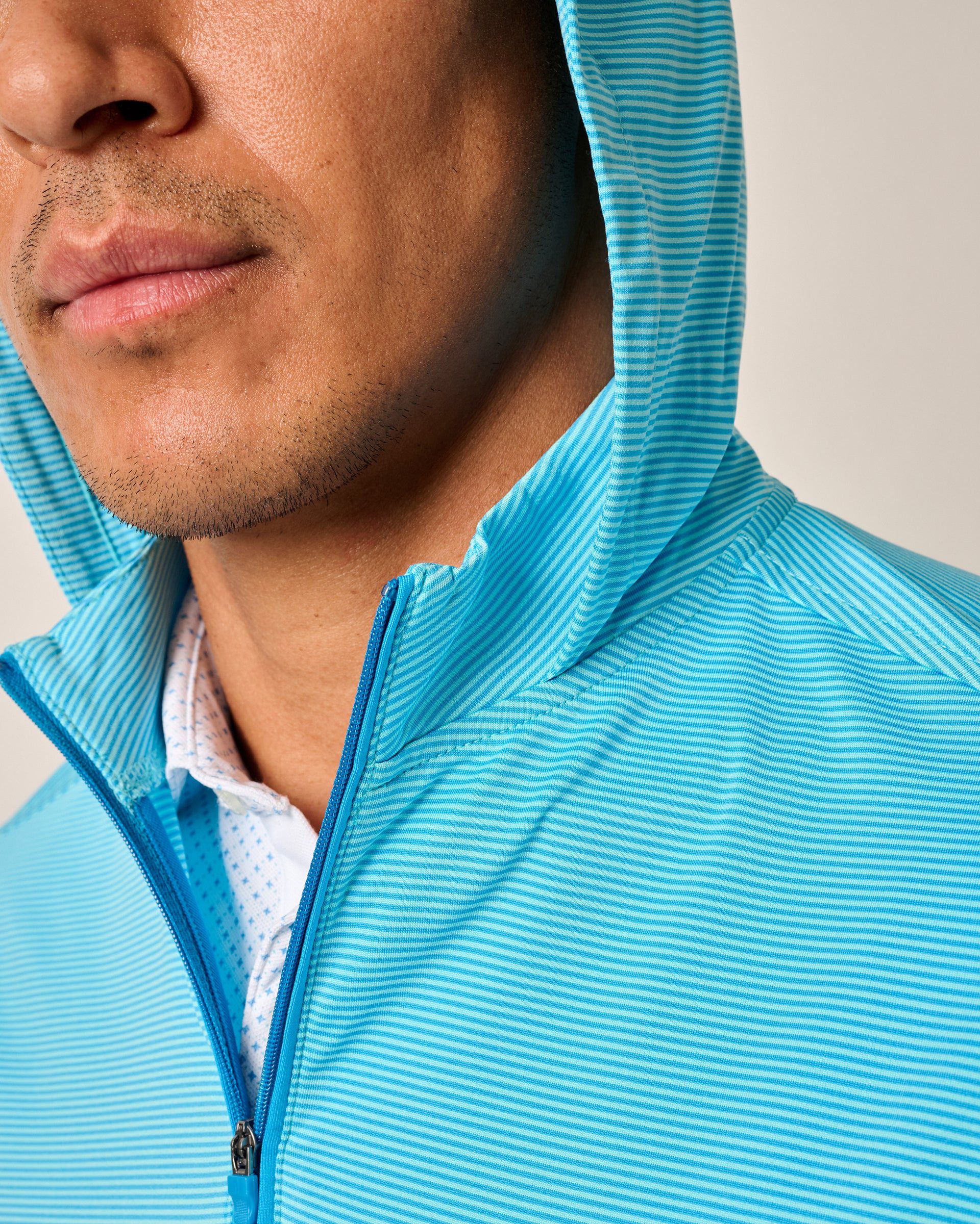 Johnnie-O Hybrid Performance 1/4 Zip Hoodie