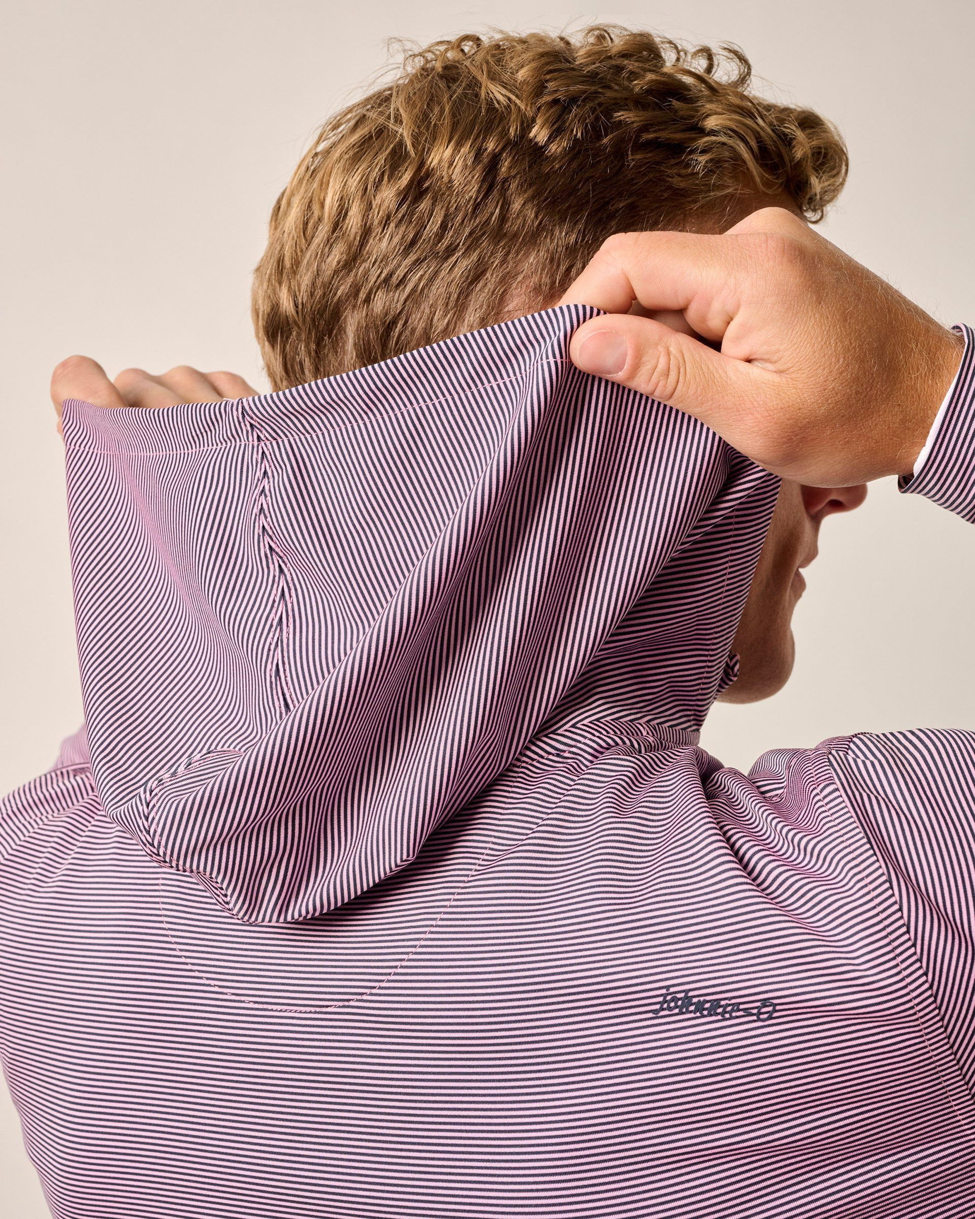 Johnnie-O Hybrid Performance 1/4 Zip Hoodie