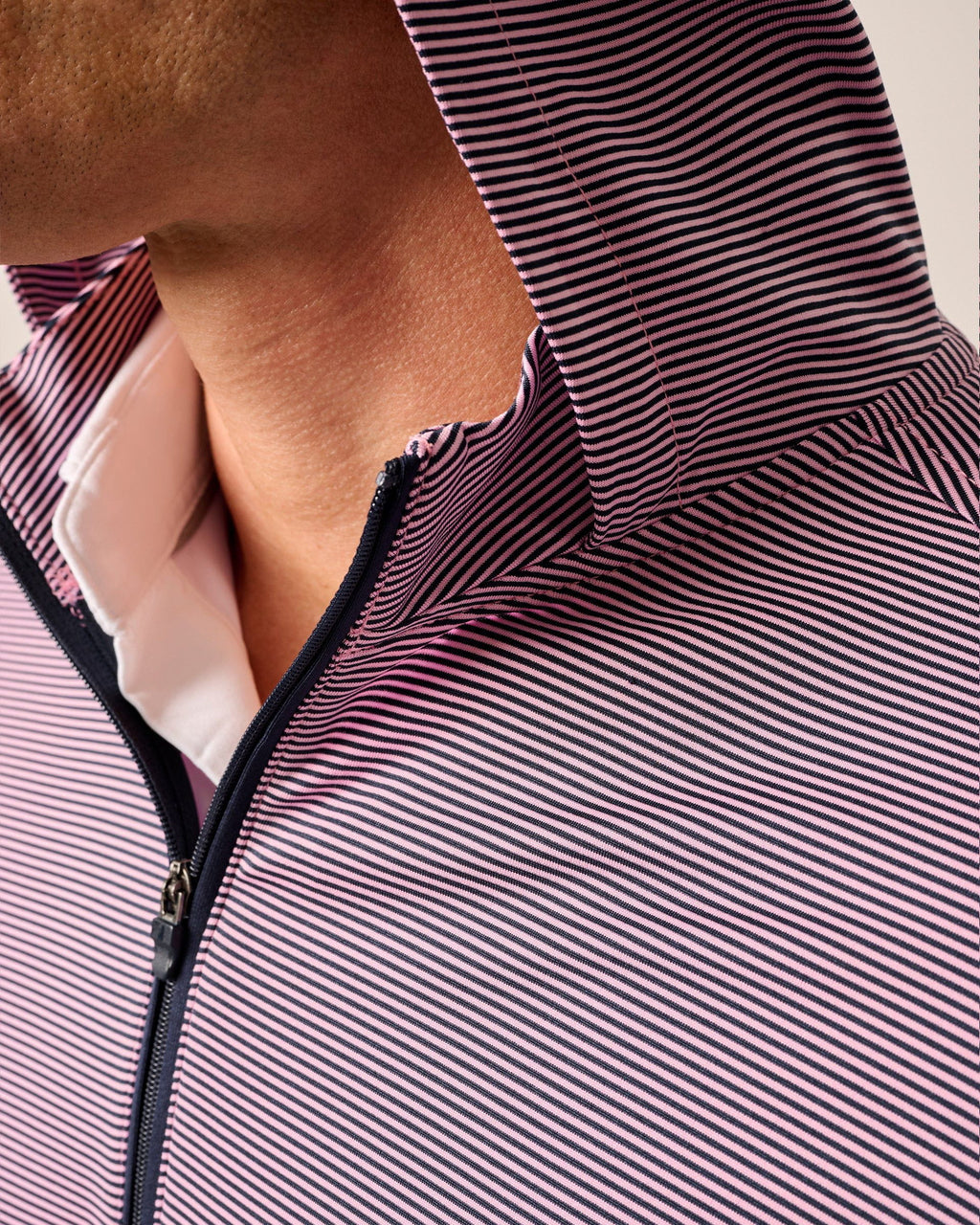 Johnnie-O Hybrid Performance 1/4 Zip Hoodie