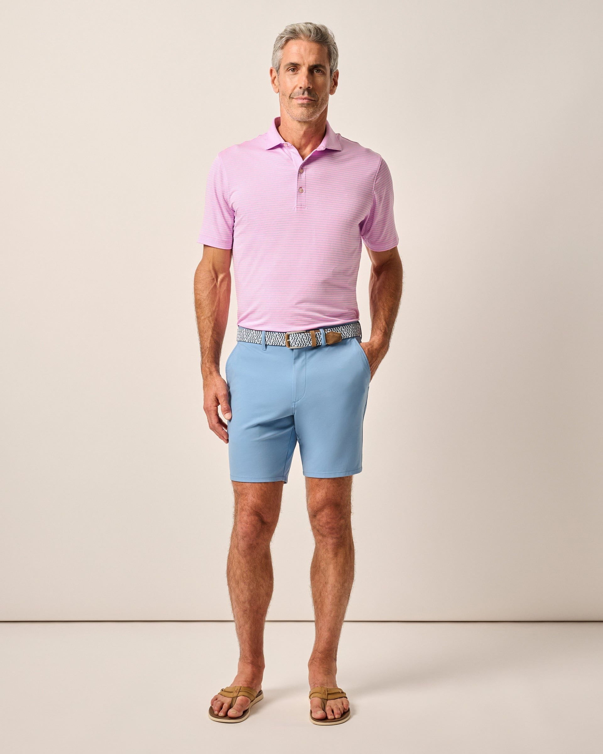 Johnnie-O Jupiters Stretch Cotton Performance Shorts