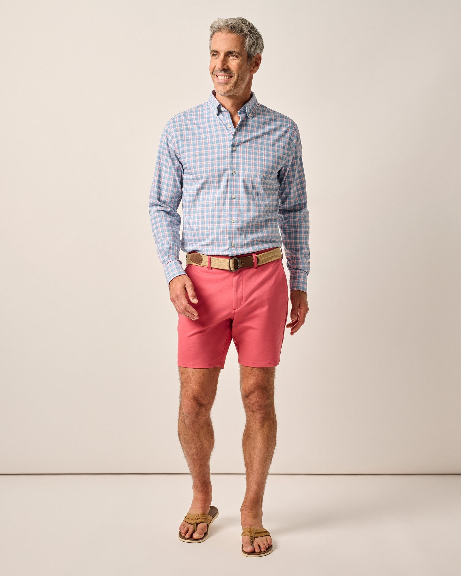 Johnnie-O Jupiters Stretch Cotton Performance Shorts