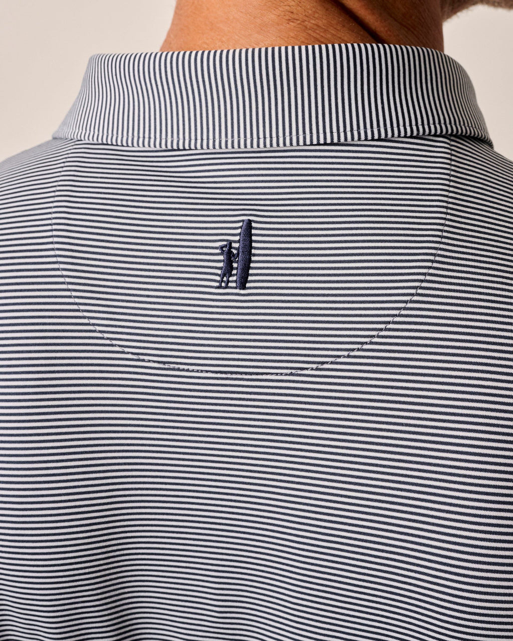 Johnnie-O Performance Jersey Polo - Lyndonn Stripe