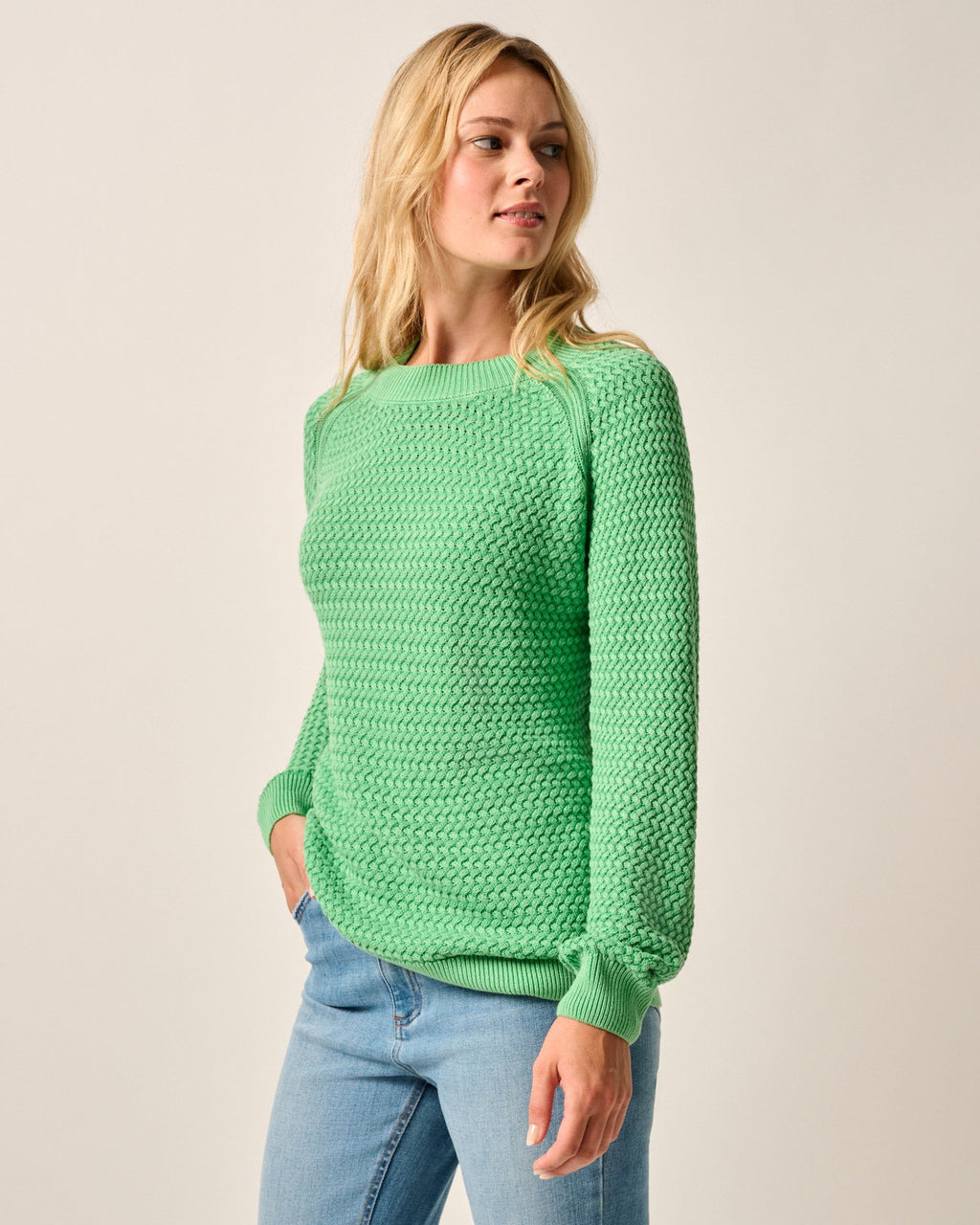 Johnnie-O Bridget Garment Dyed Crewneck Sweater