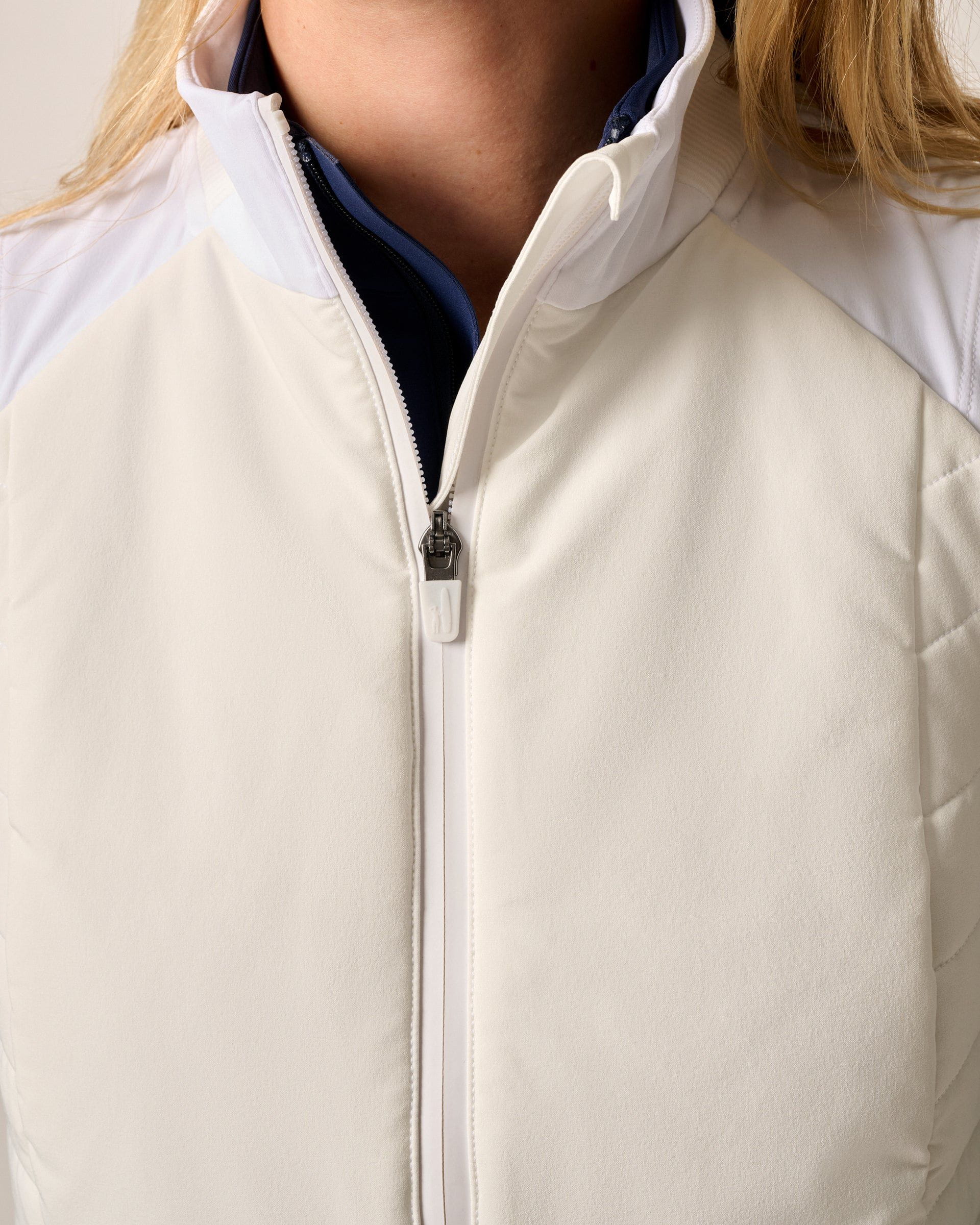 Johnnie-O Victoria Performance Mixed Media Vest