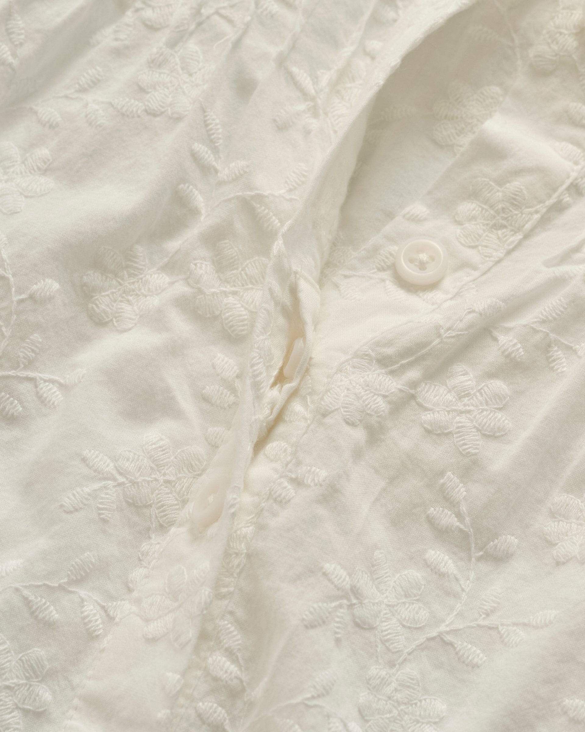 Johnnie-O Rosie Pintuck Cotton Blouse, White