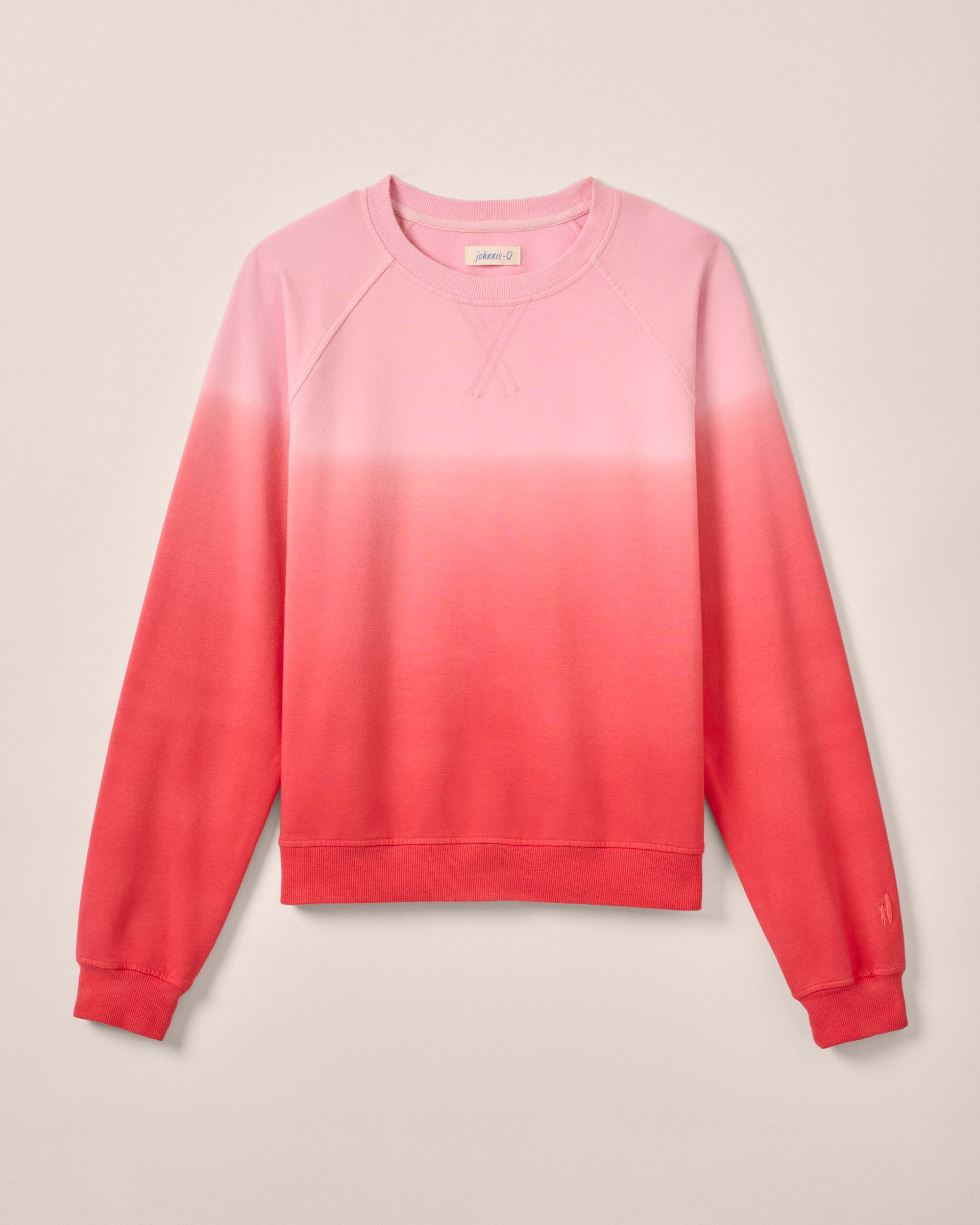 Johnnie-O Sophia Lightweight Terry Crewneck Sweatshirt