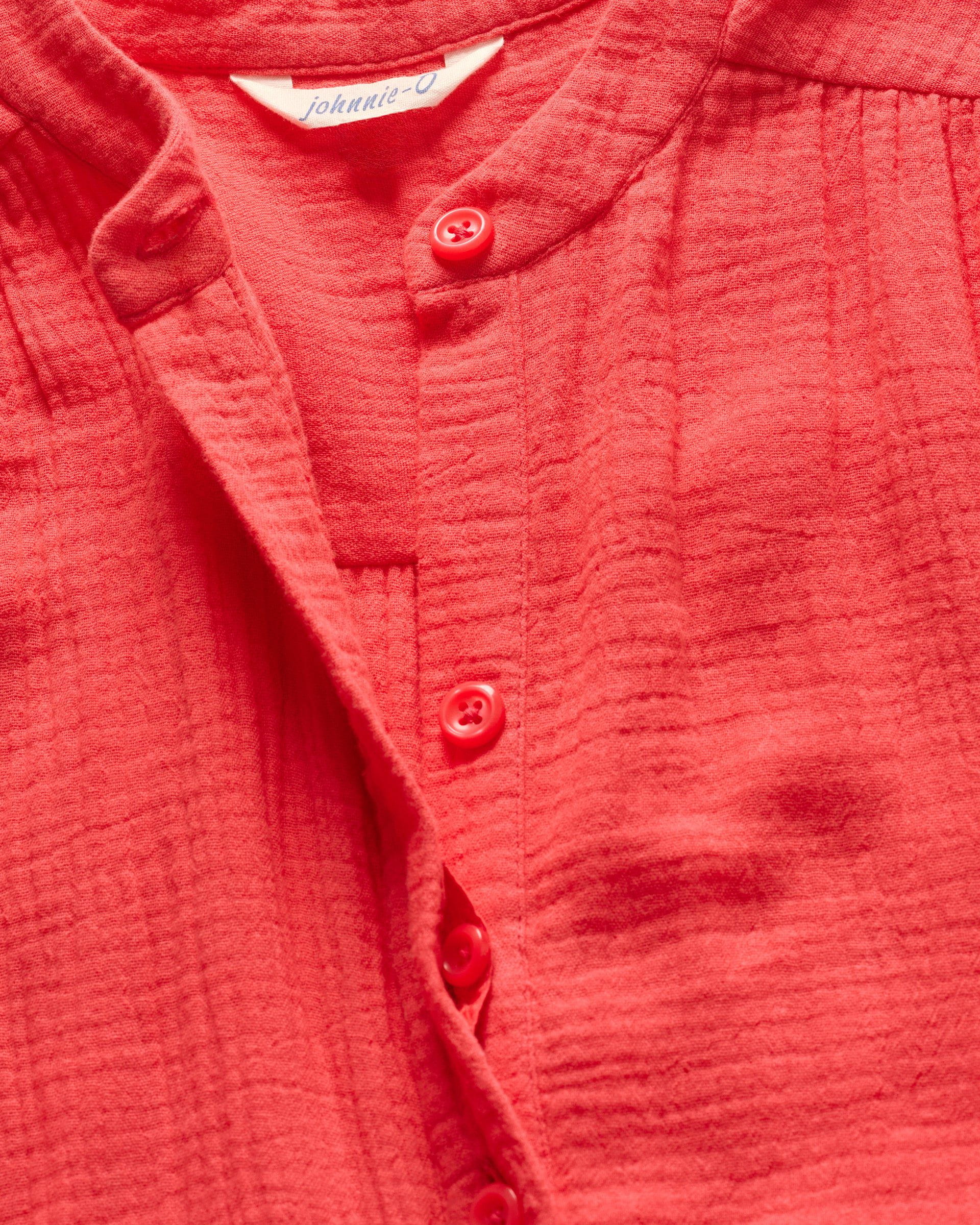 Johnnie-O Julie Button Up Cotton Maxi Dress