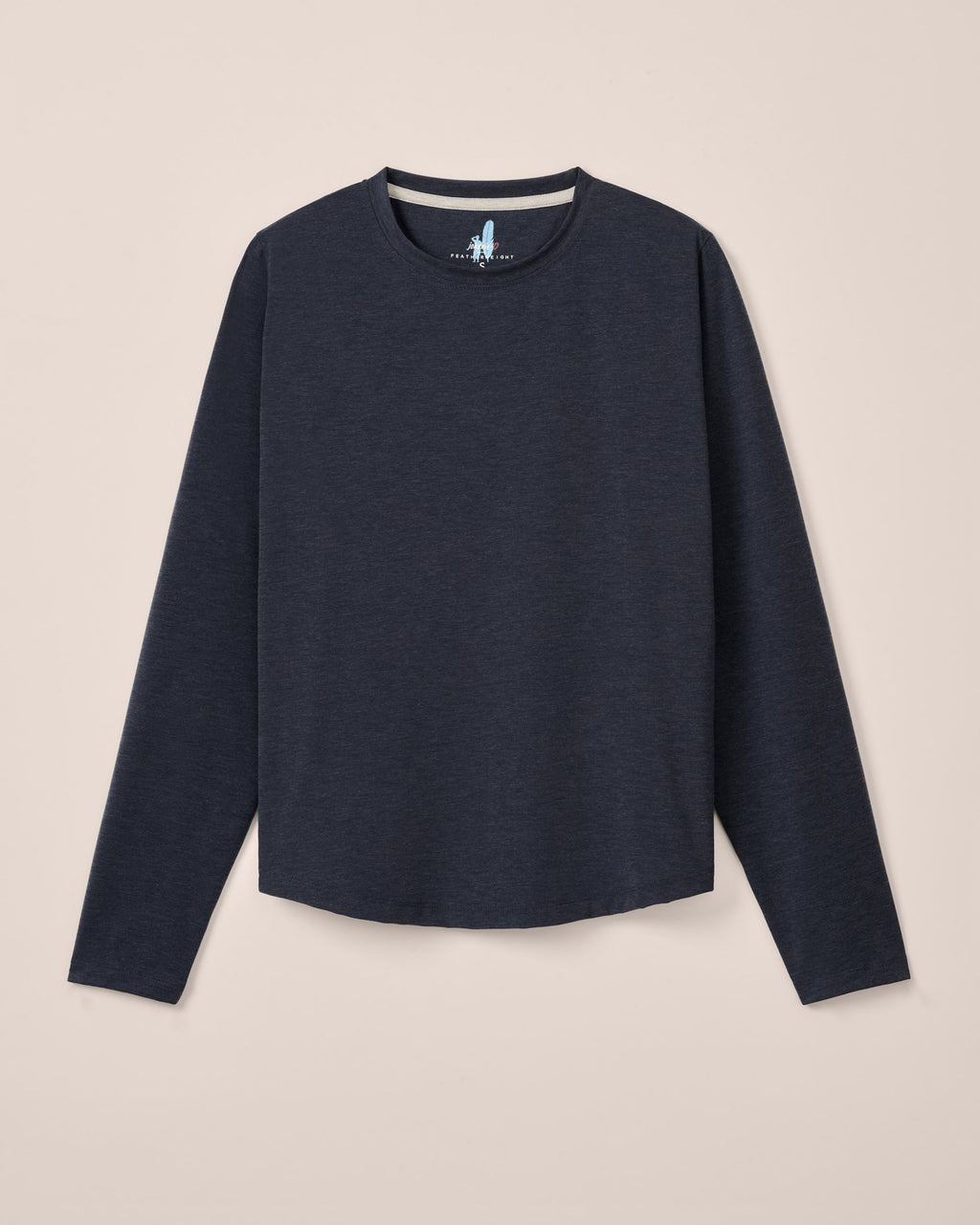 Johnnie-O Course Performance Long Sleeve T-Shirt, Navy