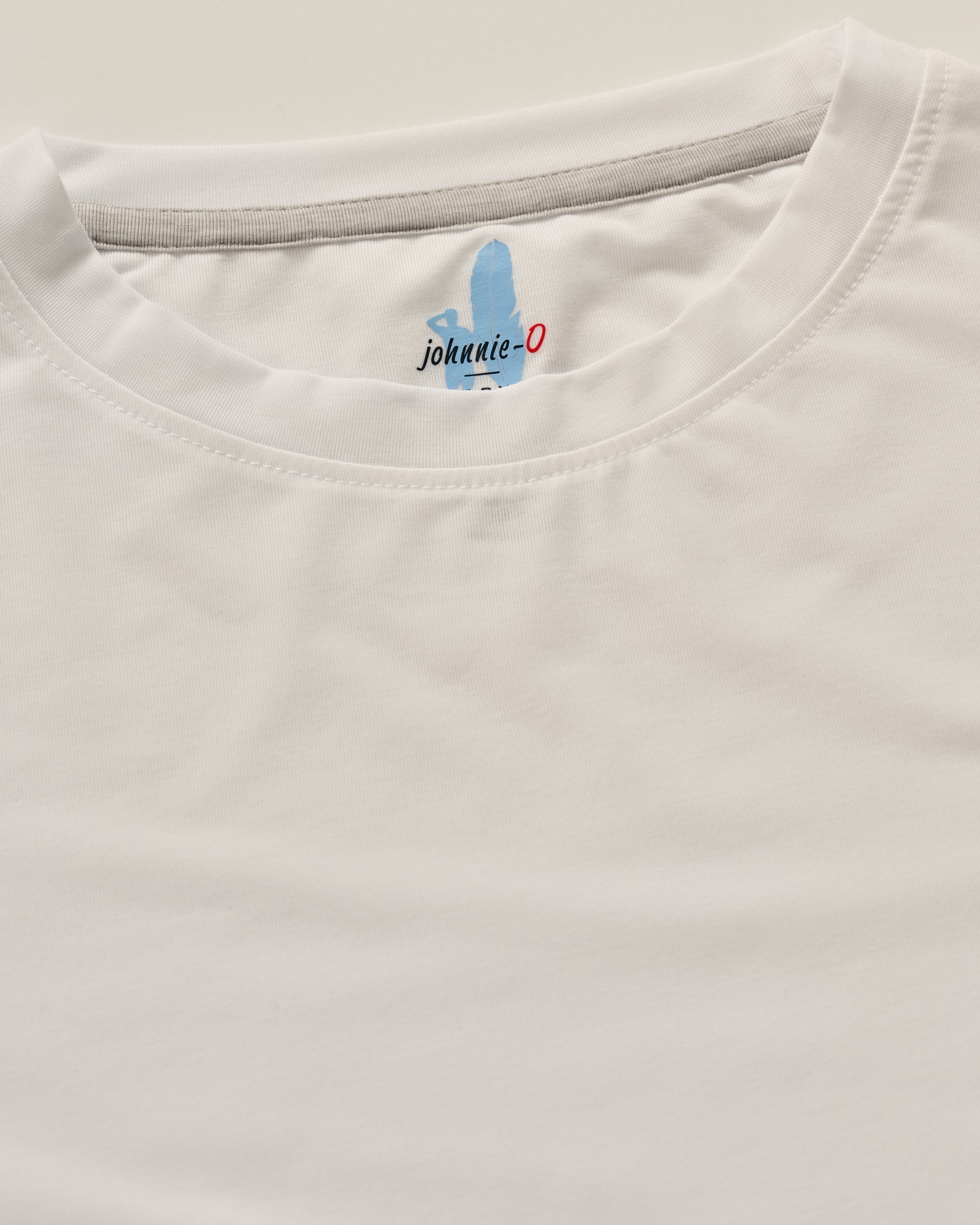Johnnie-O Course Performance Long Sleeve T-Shirt, White