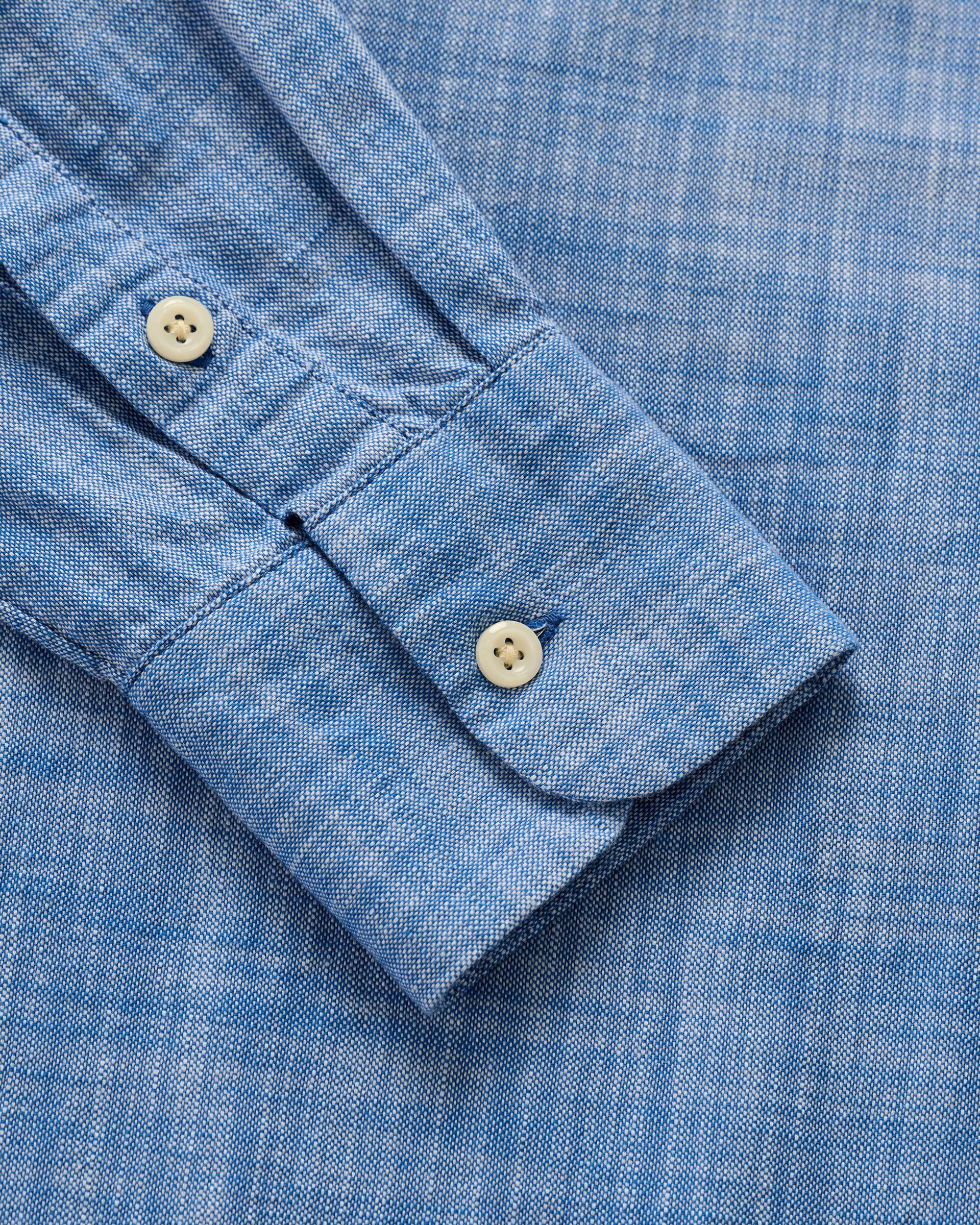 Johnnie-O Anyaa Cotton Shirt Dress Palace, Blue