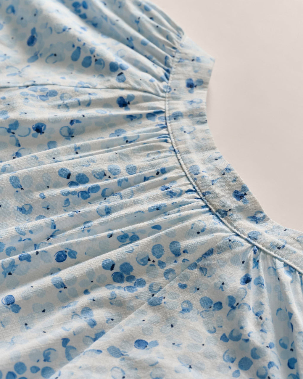 Johnnie-O Vanessa Floral Cotton Blend Mini Dress, Maliblu