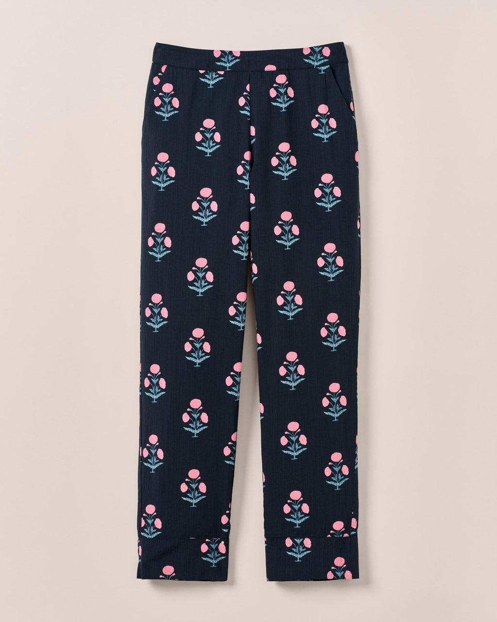 Johnnie-O Collett Block Print Pant, Navy