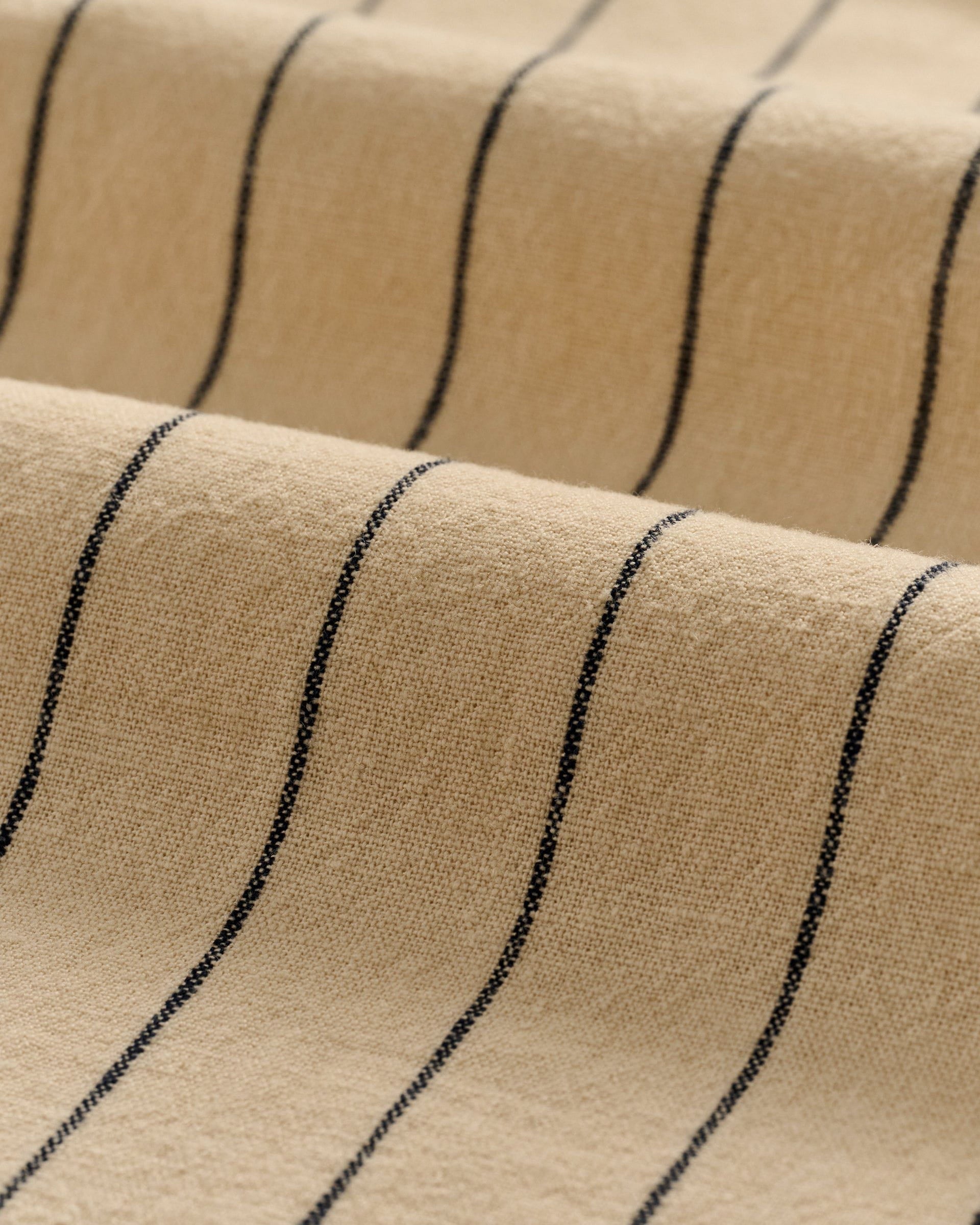 Johnnie-O Lilah Linen Blend Pinstripe Beach Trouser Birch