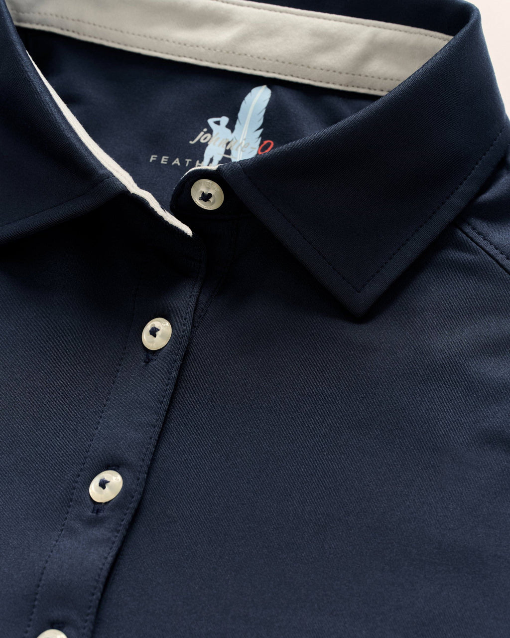 Johnnie-O Angela Performance Jersey Polo, Navy