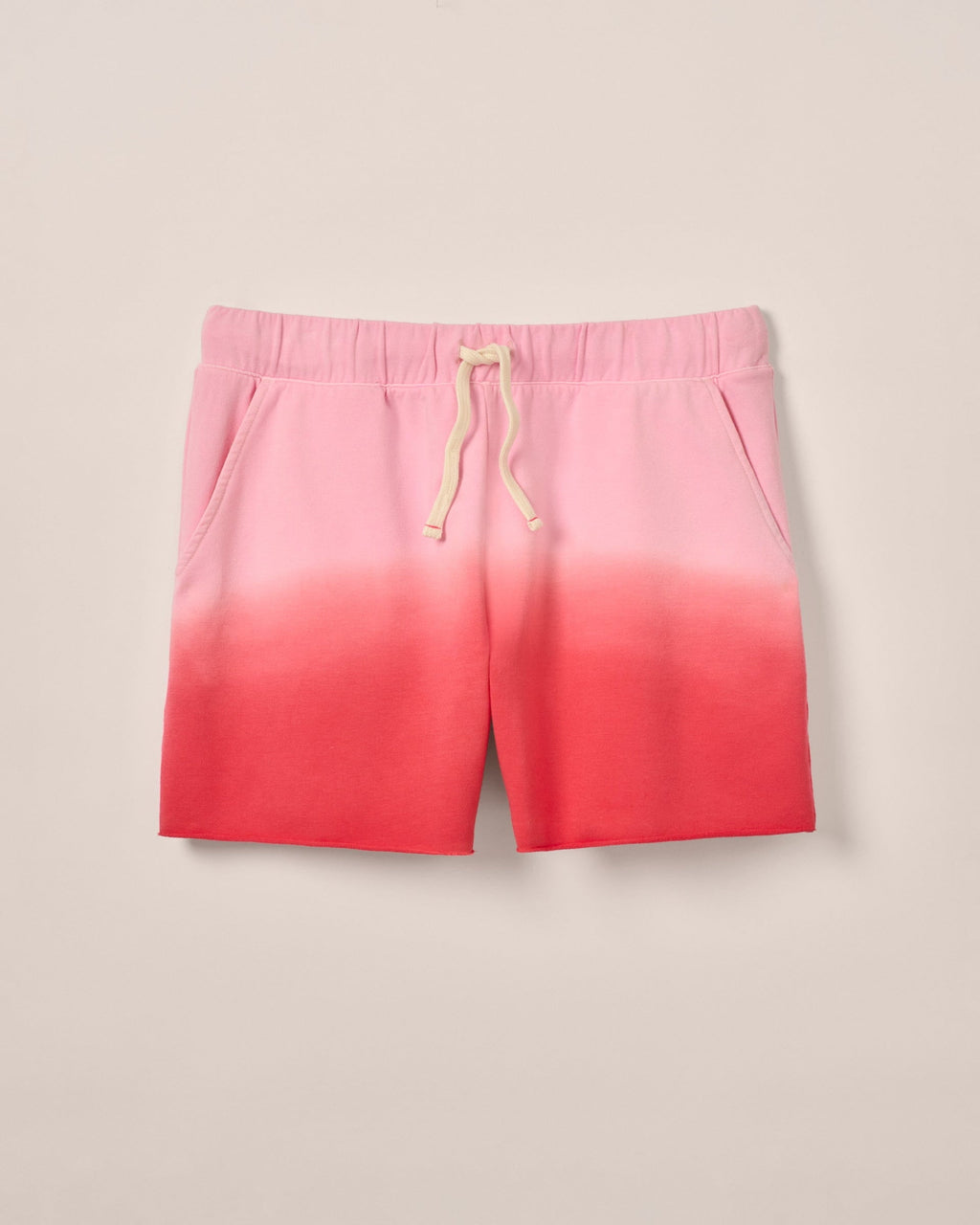 Johnnie-O Sophia Lightweight Terry Sweatshorts, Pink Gradient
