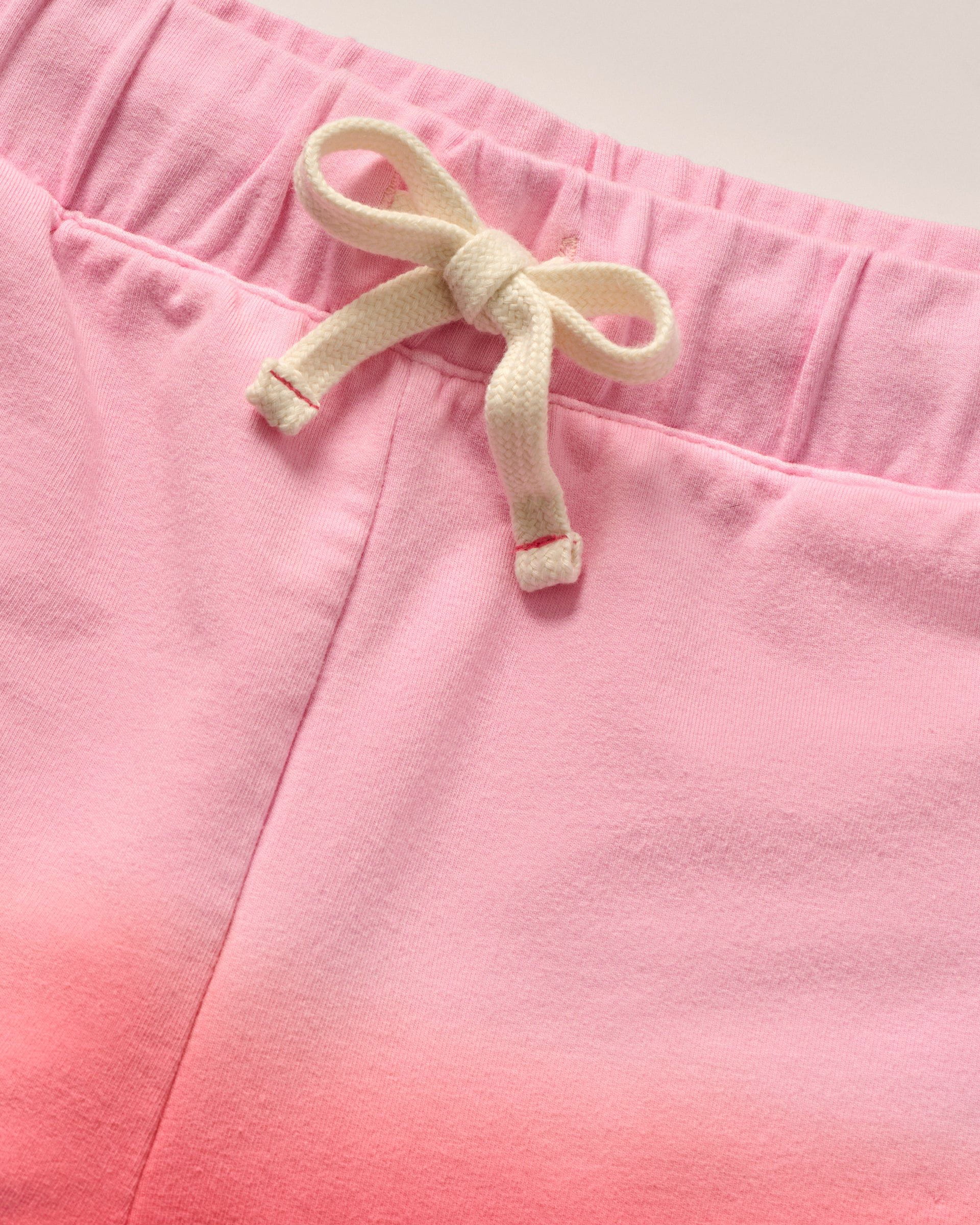 Johnnie-O Sophia Lightweight Terry Sweatshorts, Pink Gradient