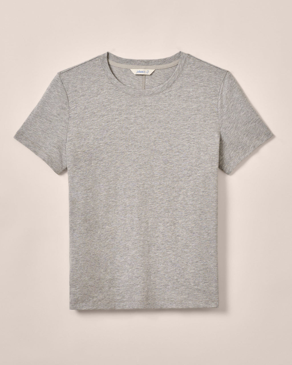 Johnnie-O Heritage Cotton Blend T-Shirt, Heather Gray