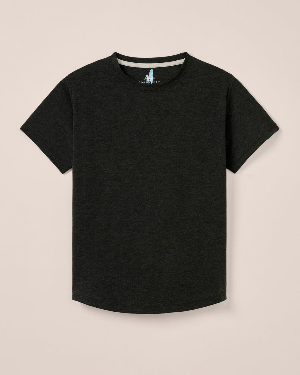 Johnnie-O Course Performance T-Shirt, Heather Black