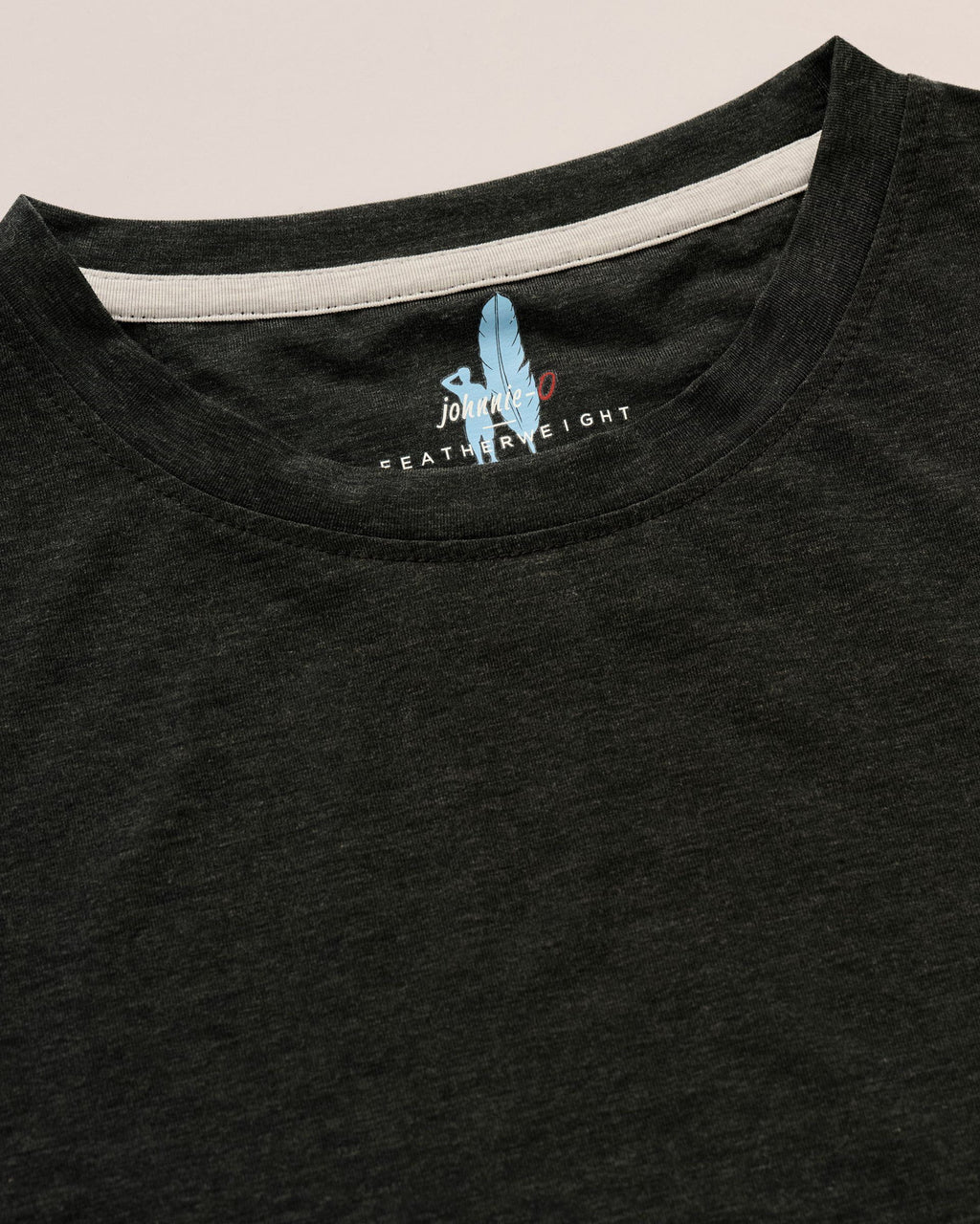 Johnnie-O Course Performance T-Shirt, Heather Black