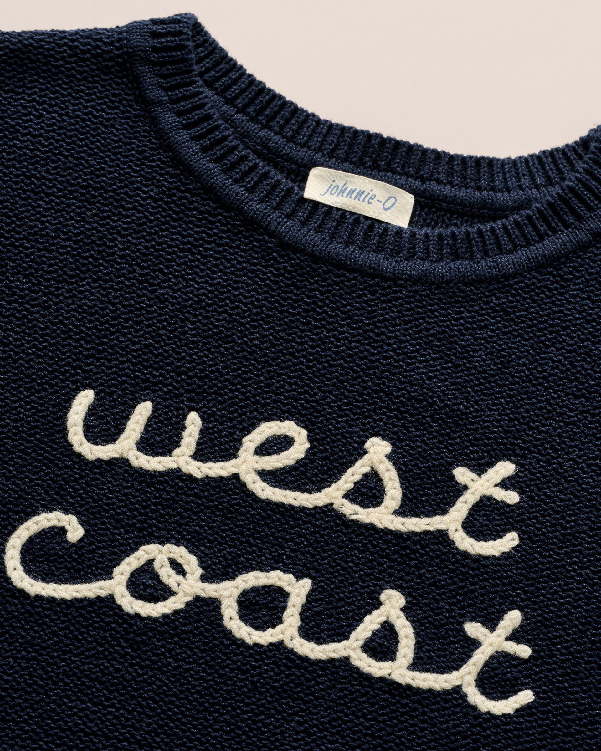 Johnnie-O Coastal Chloe Cotton Blend Crewneck Sweater