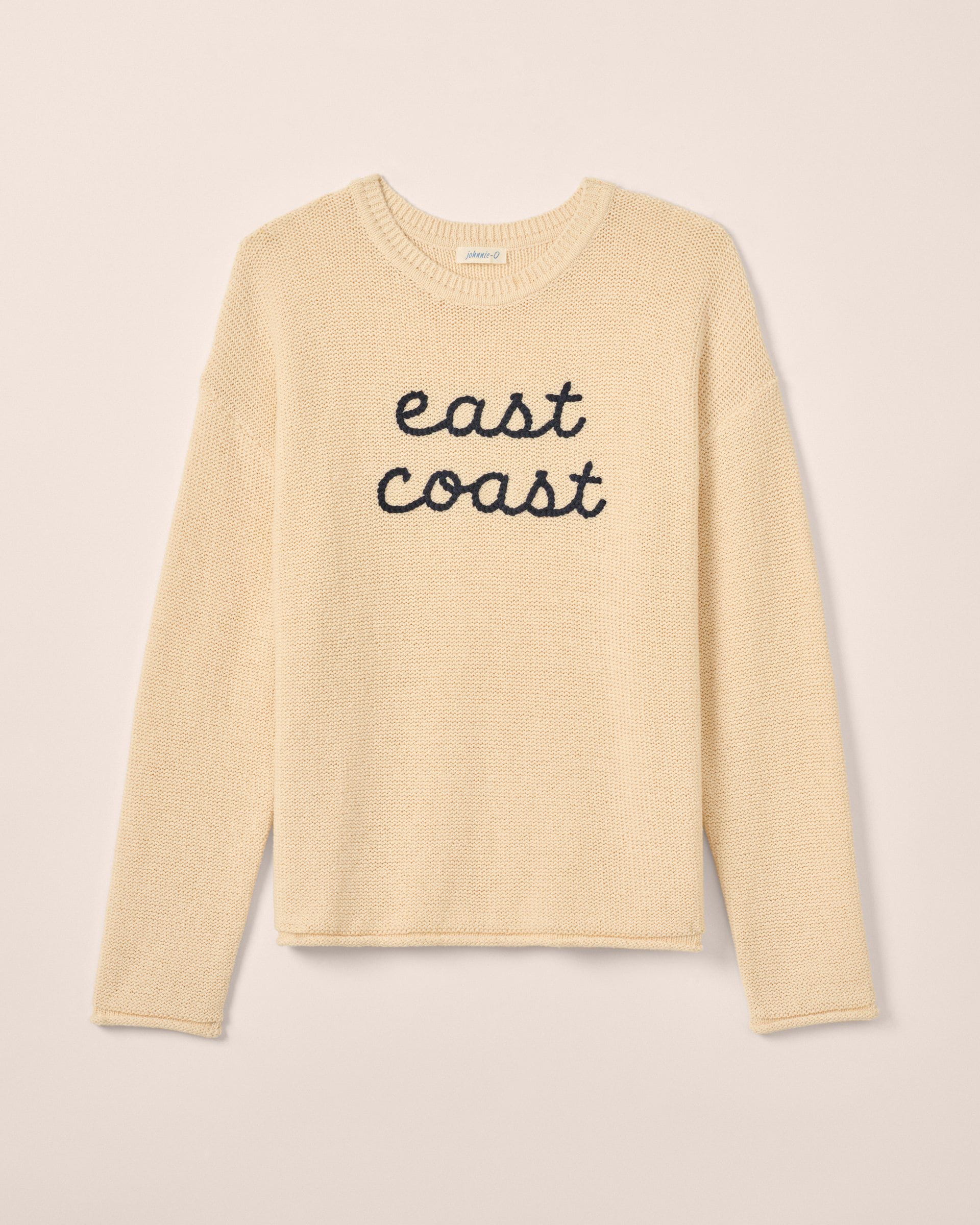 Johnnie-O Coastal Chloe Cotton Blend Crewneck Sweater