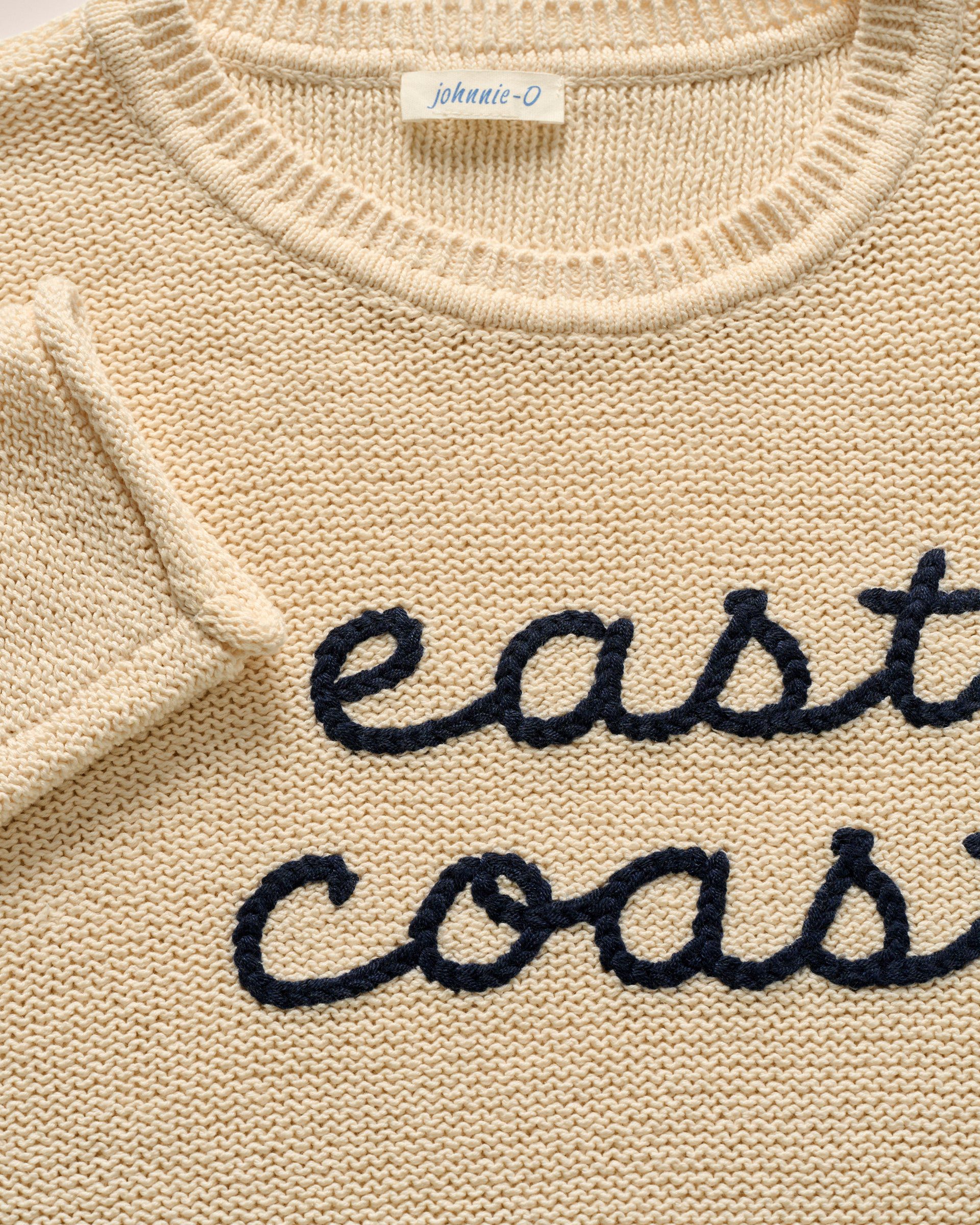 Johnnie-O Coastal Chloe Cotton Blend Crewneck Sweater