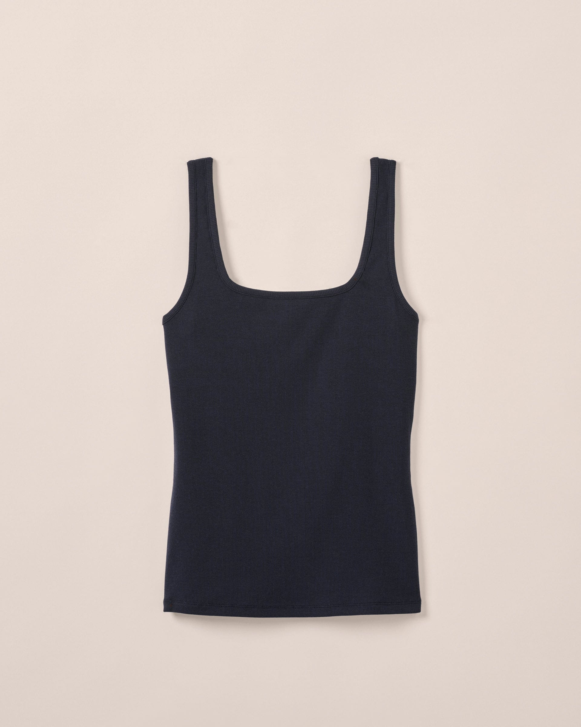 Johnnie-O Monica Cotton Blend Tank Top, Navy
