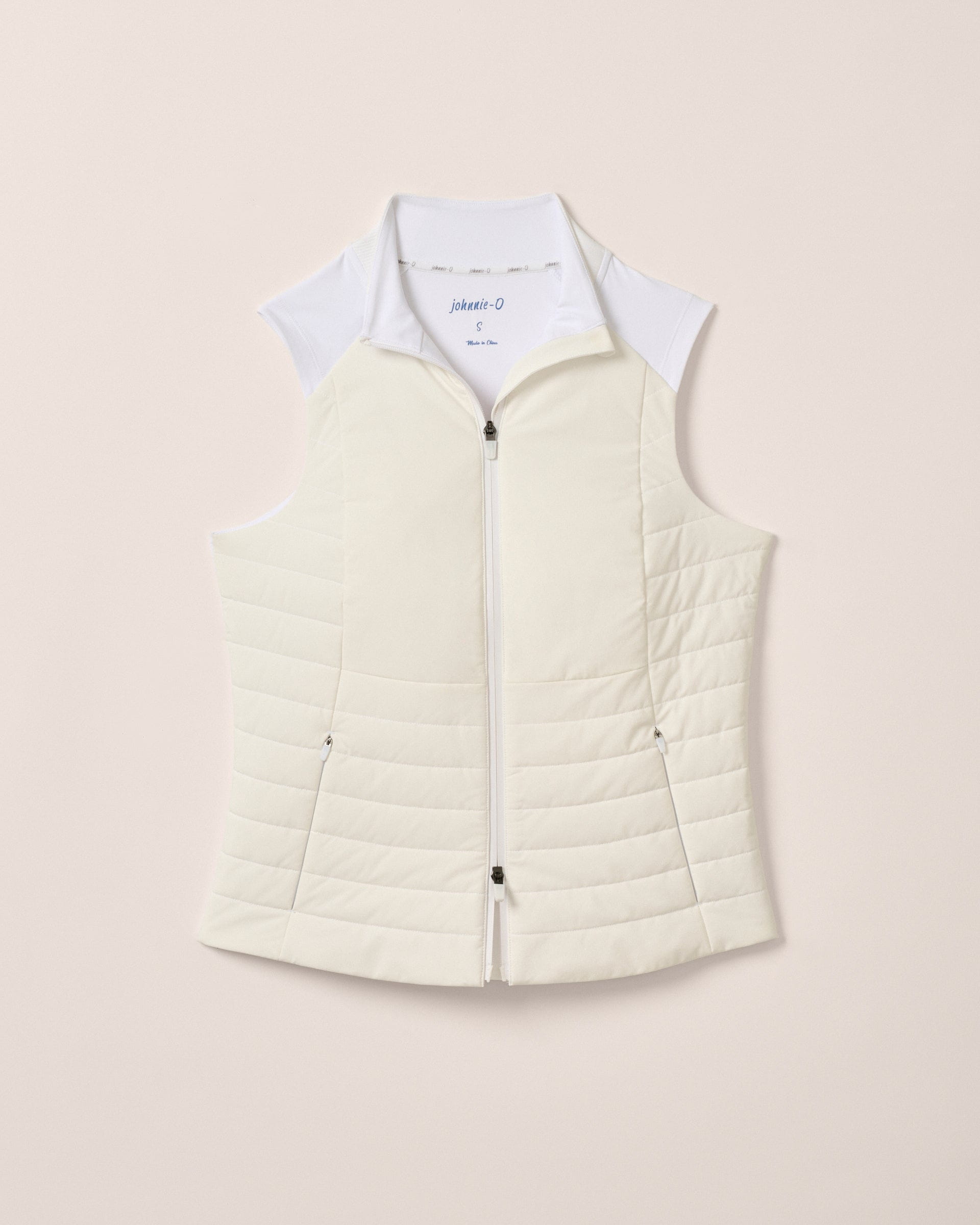 Johnnie-O Victoria Performance Mixed Media Vest